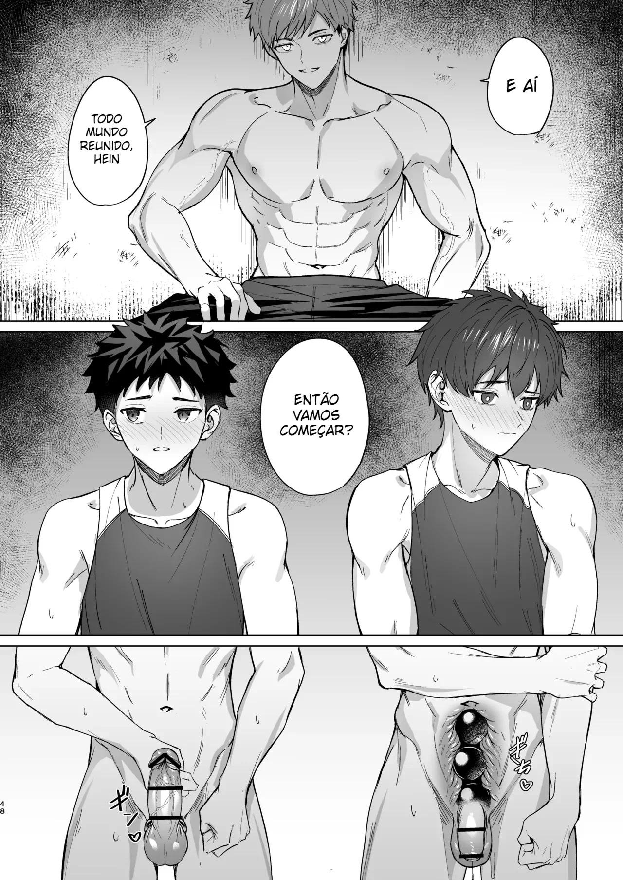 Senpai ga oretachi no omocha ni naru hanashi - Página 47