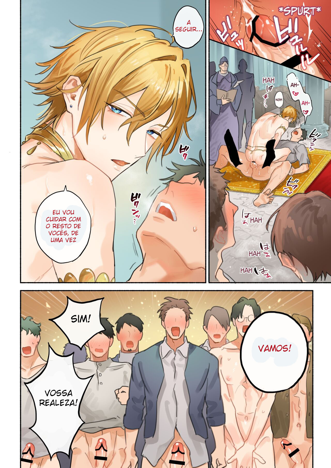 A Busca Sexual do Príncipe Tsundere - Página 14