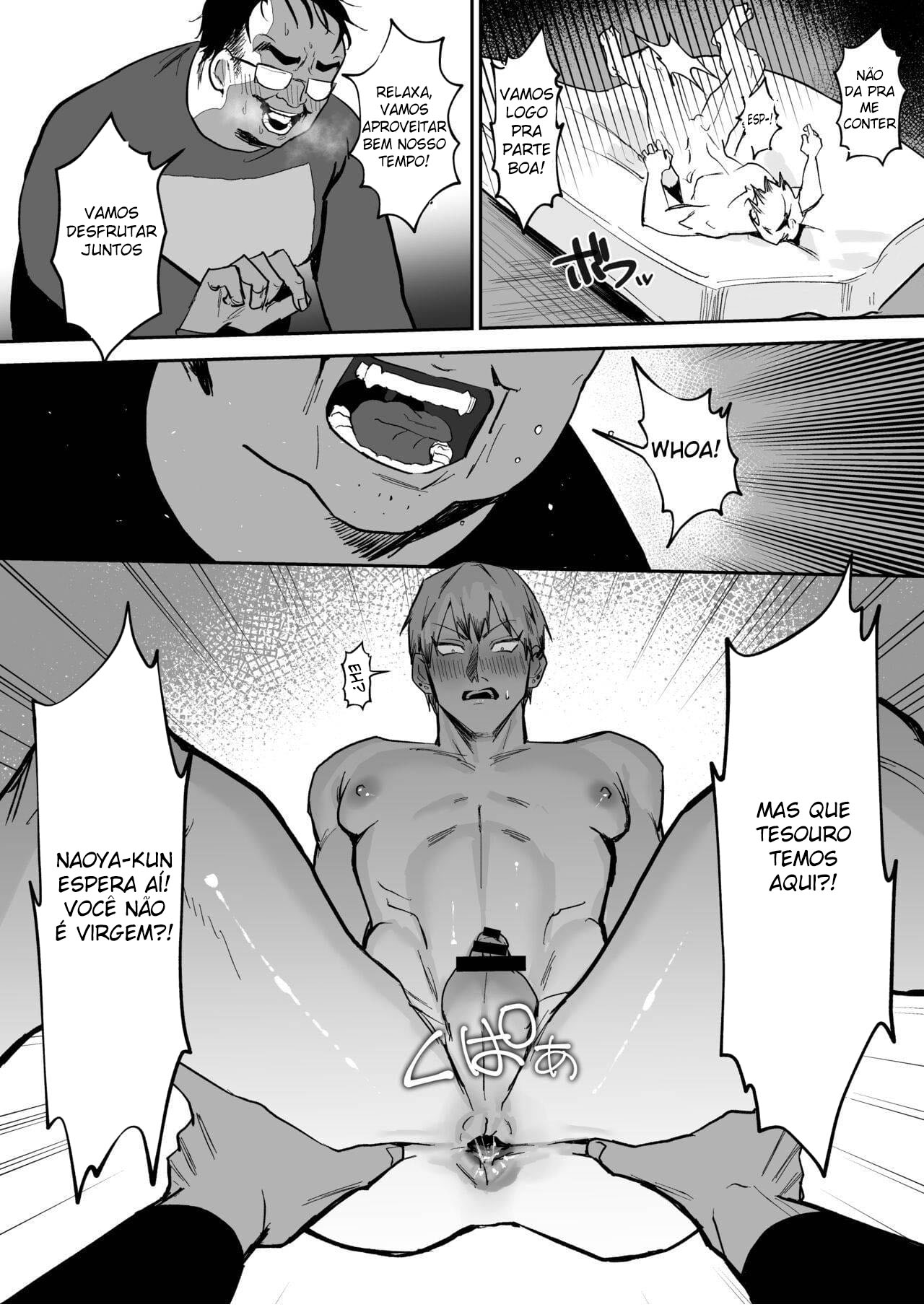 A História de Naoya, Que Cai Em Tentação Para O Tiozão da Hipnose - Página 10
