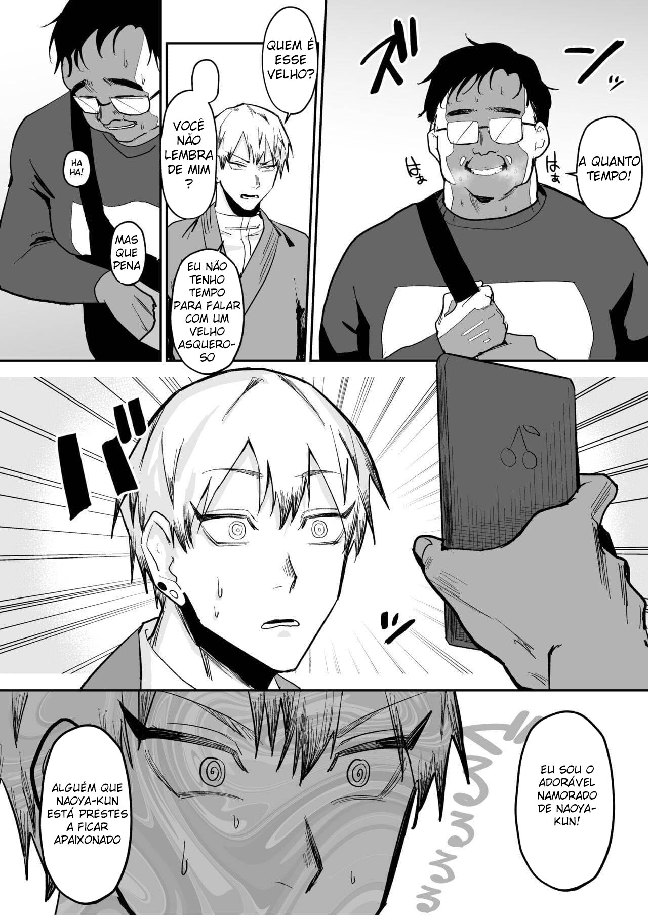 A História de Naoya, Que Cai Em Tentação Para O Tiozão da Hipnose - Página 4