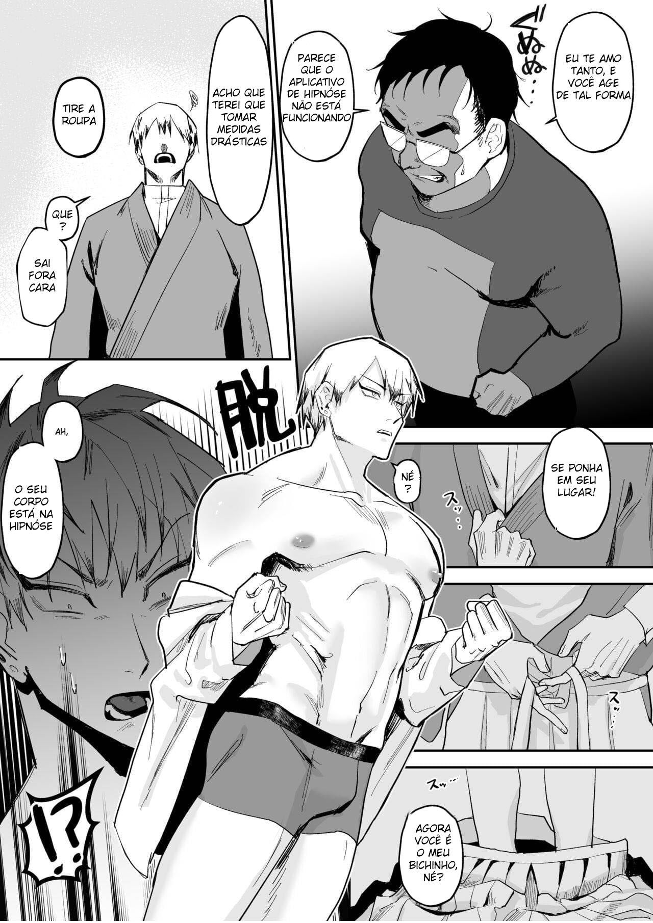 A História de Naoya, Que Cai Em Tentação Para O Tiozão da Hipnose - Página 7