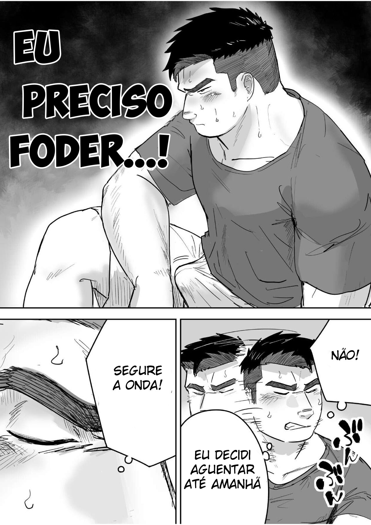 A História De Um Estudante Que Se Restringe Sexualmente, Mas Acaba Explodindo de Tesão - Página 12
