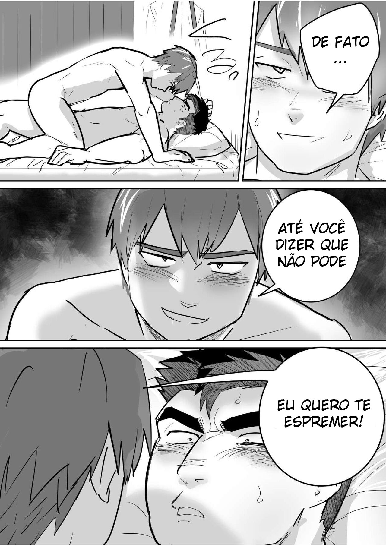 A História De Um Estudante Que Se Restringe Sexualmente, Mas Acaba Explodindo de Tesão - Página 40