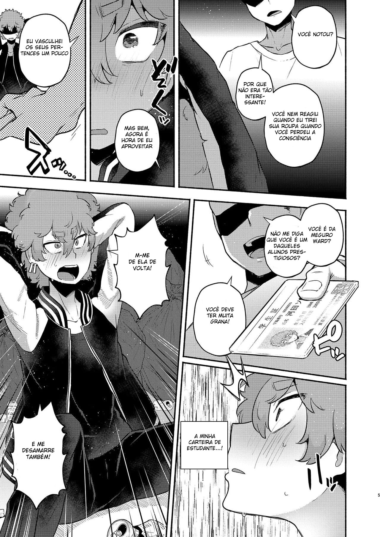 A Vida Sexual Hipnótica de Nahoya Kawata - Página 5