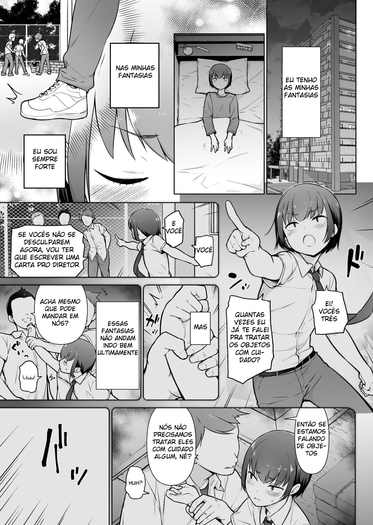 Boku ni Fuuki wa Mamorenai?! - Página 4