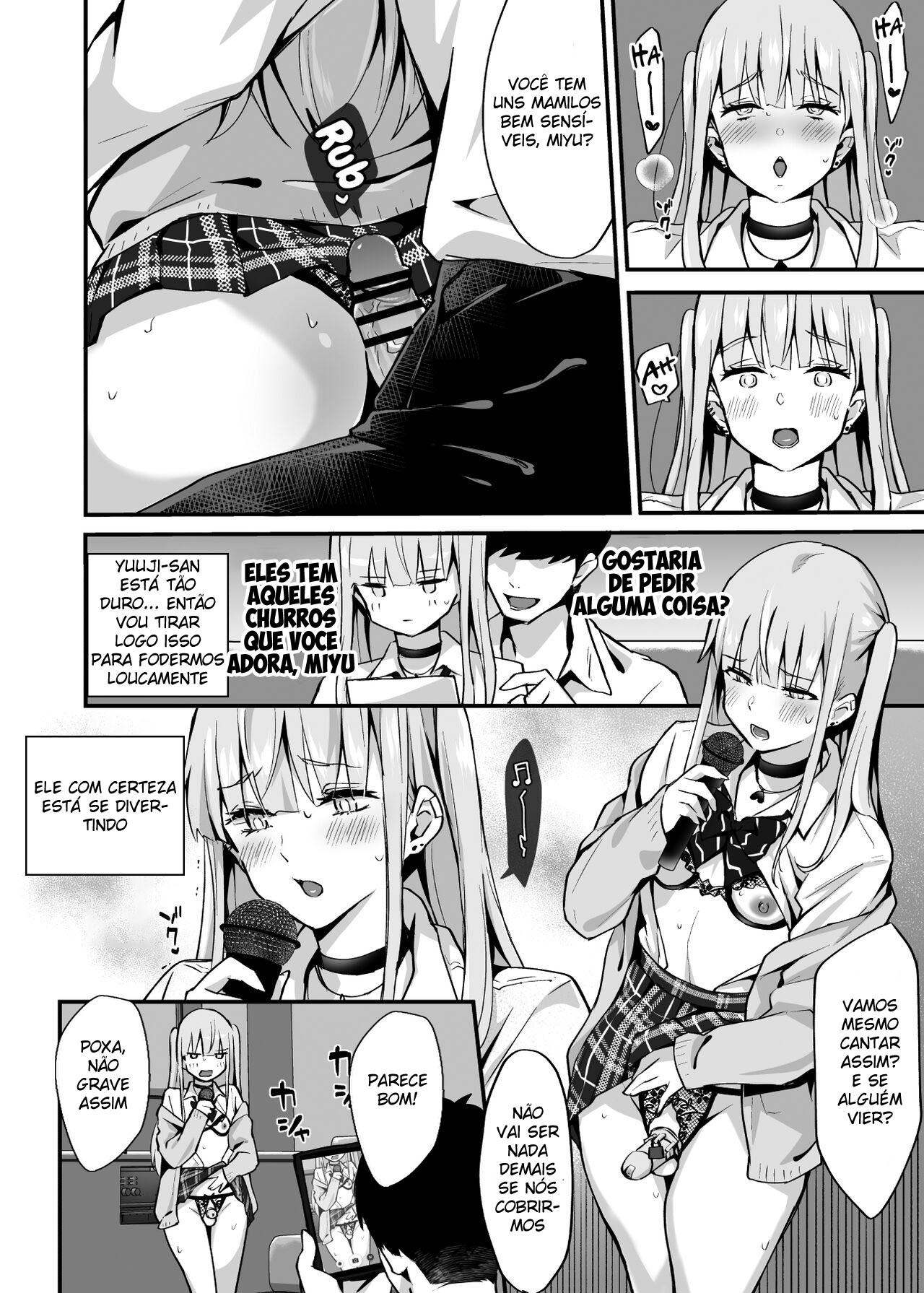 Controle de Ejaculação de Miyu - Página 9