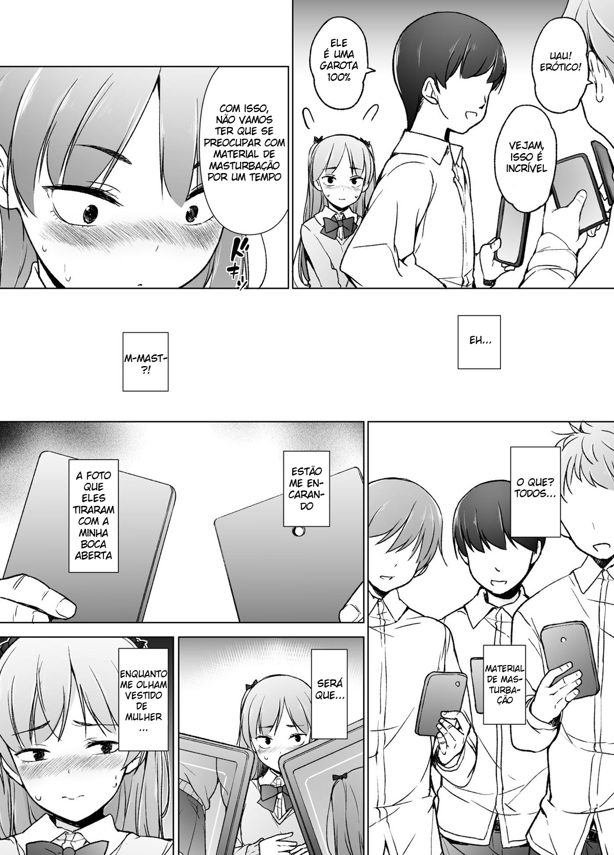 Danshikou no Kawaii Ko ga Josou Shita Hanashi - Página 12