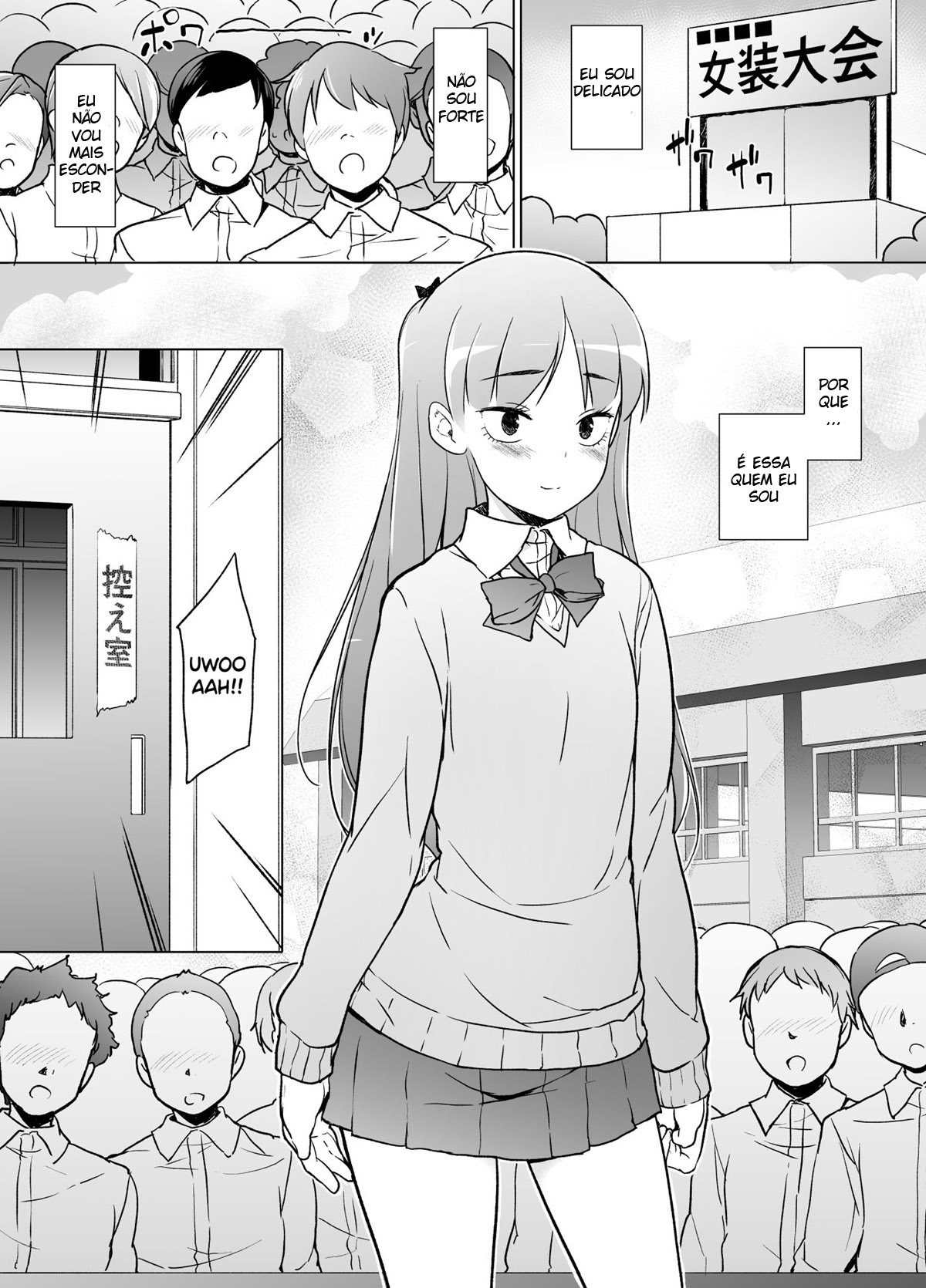 Danshikou no Kawaii Ko ga Josou Shita Hanashi - Página 41