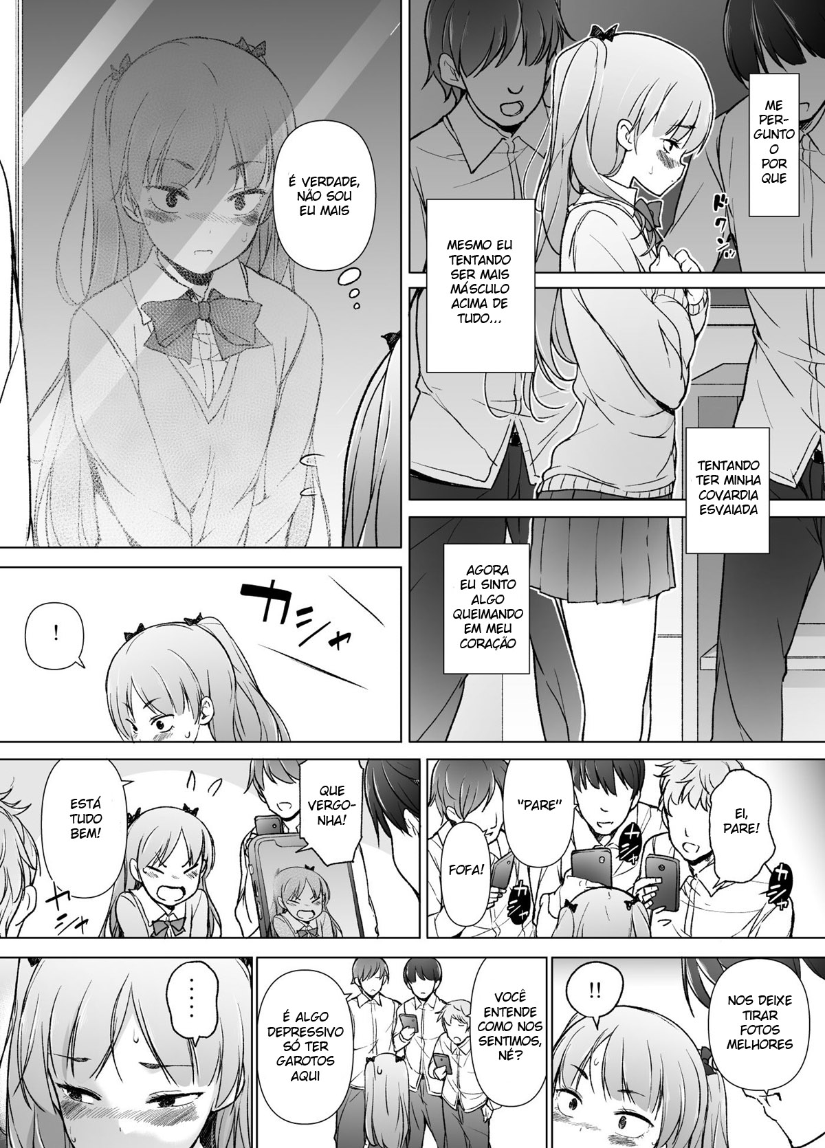 Danshikou no Kawaii Ko ga Josou Shita Hanashi - Página 8