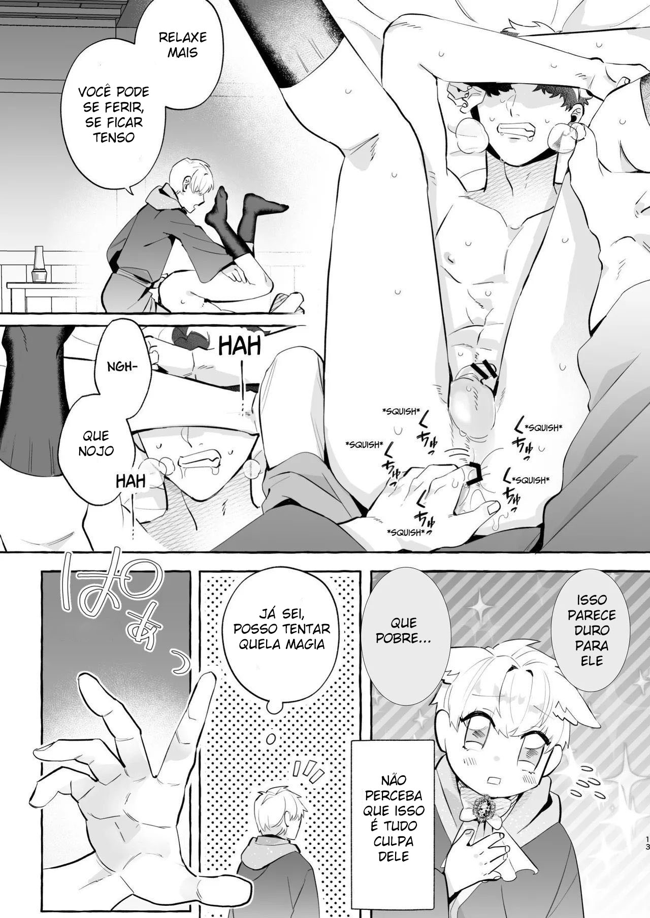 De Jeito Nenhum Eu Me Apaixonaria Por Uma Crista de Ventre ~Nunca Ouvi Falar de Um Mago Dispensado Que Se Tornou Um Yandere!~ - Página 13