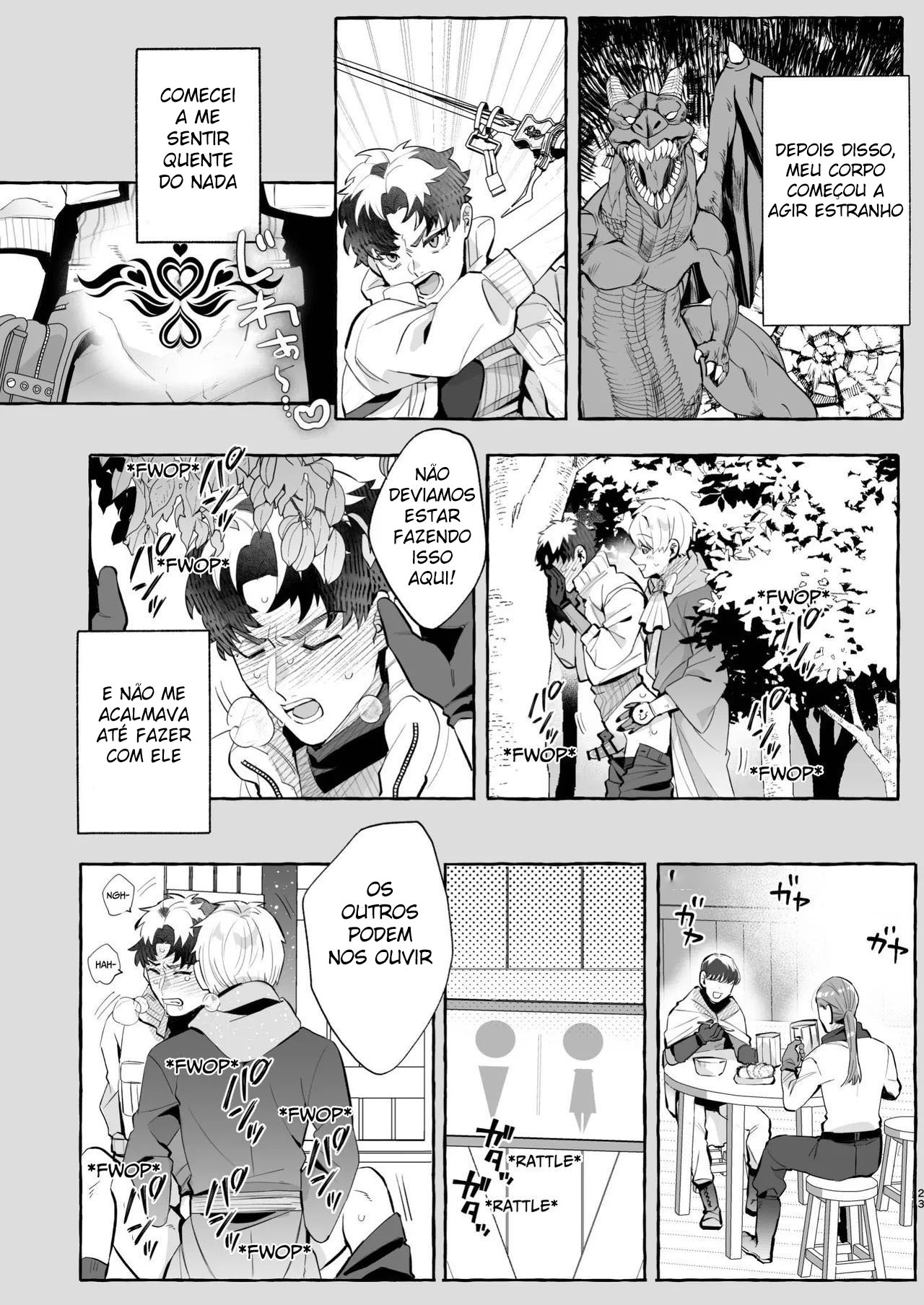 De Jeito Nenhum Eu Me Apaixonaria Por Uma Crista de Ventre ~Nunca Ouvi Falar de Um Mago Dispensado Que Se Tornou Um Yandere!~ - Página 23