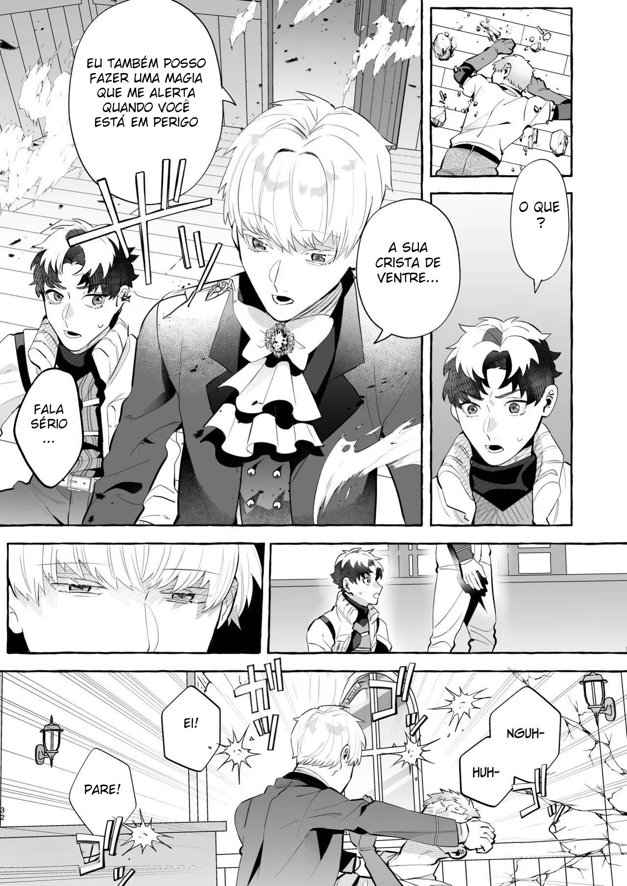 De Jeito Nenhum Eu Me Apaixonaria Por Uma Crista de Ventre ~Nunca Ouvi Falar de Um Mago Dispensado Que Se Tornou Um Yandere!~ - Página 32
