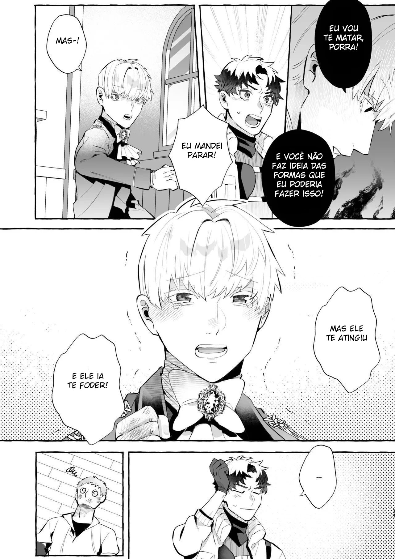 De Jeito Nenhum Eu Me Apaixonaria Por Uma Crista de Ventre ~Nunca Ouvi Falar de Um Mago Dispensado Que Se Tornou Um Yandere!~ - Página 33