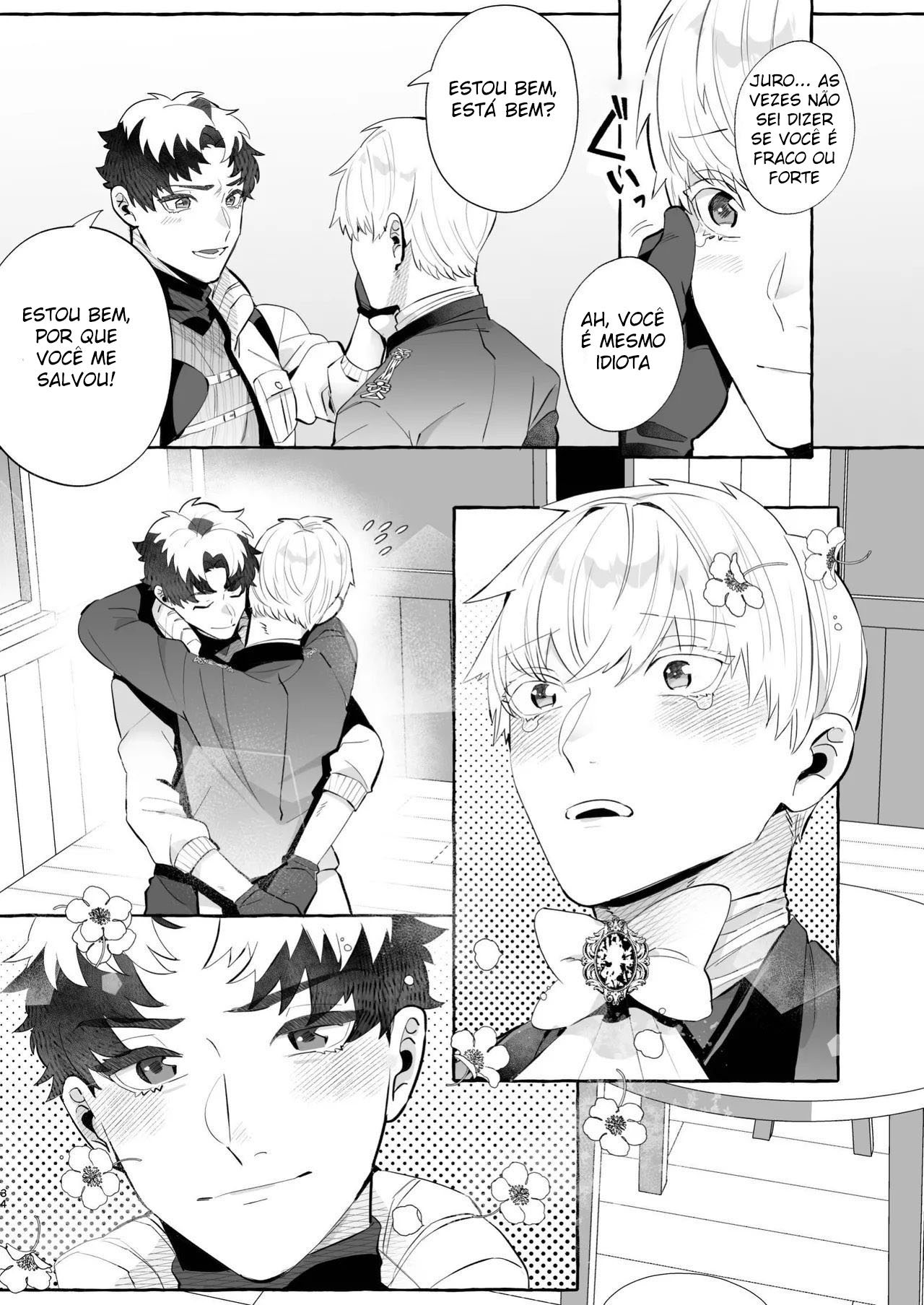 De Jeito Nenhum Eu Me Apaixonaria Por Uma Crista de Ventre ~Nunca Ouvi Falar de Um Mago Dispensado Que Se Tornou Um Yandere!~ - Página 34