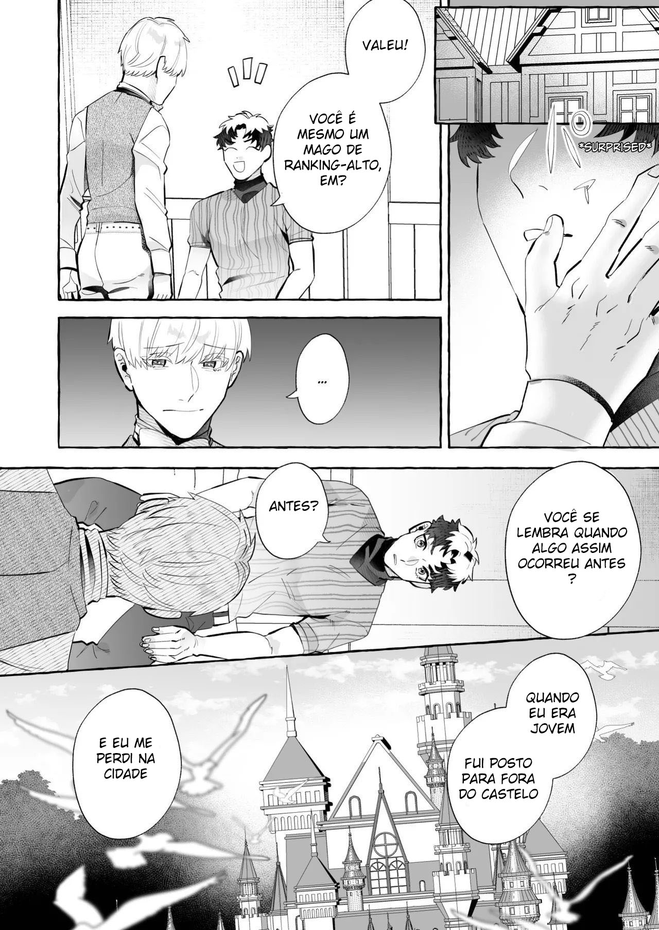 De Jeito Nenhum Eu Me Apaixonaria Por Uma Crista de Ventre ~Nunca Ouvi Falar de Um Mago Dispensado Que Se Tornou Um Yandere!~ - Página 35