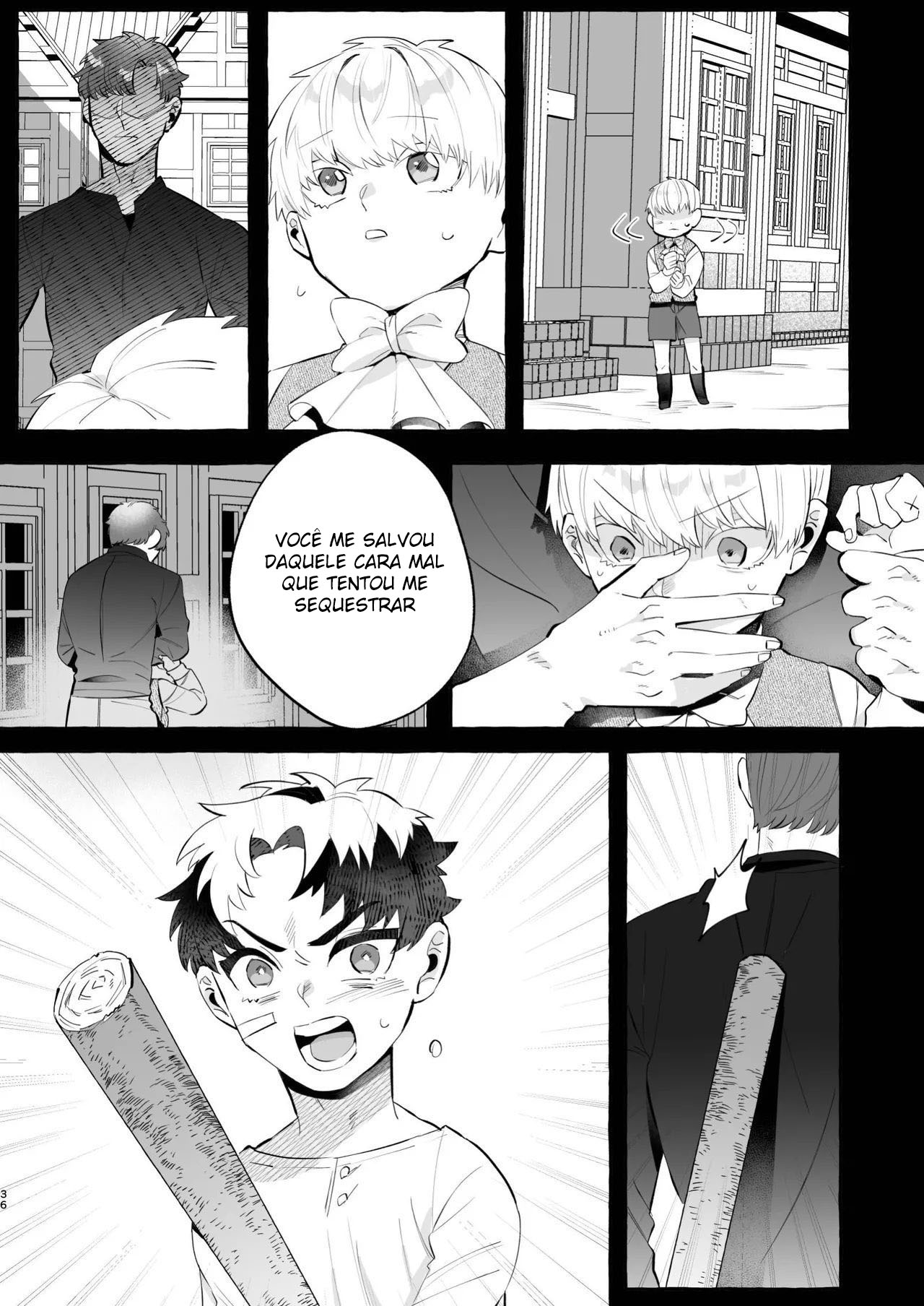 De Jeito Nenhum Eu Me Apaixonaria Por Uma Crista de Ventre ~Nunca Ouvi Falar de Um Mago Dispensado Que Se Tornou Um Yandere!~ - Página 36