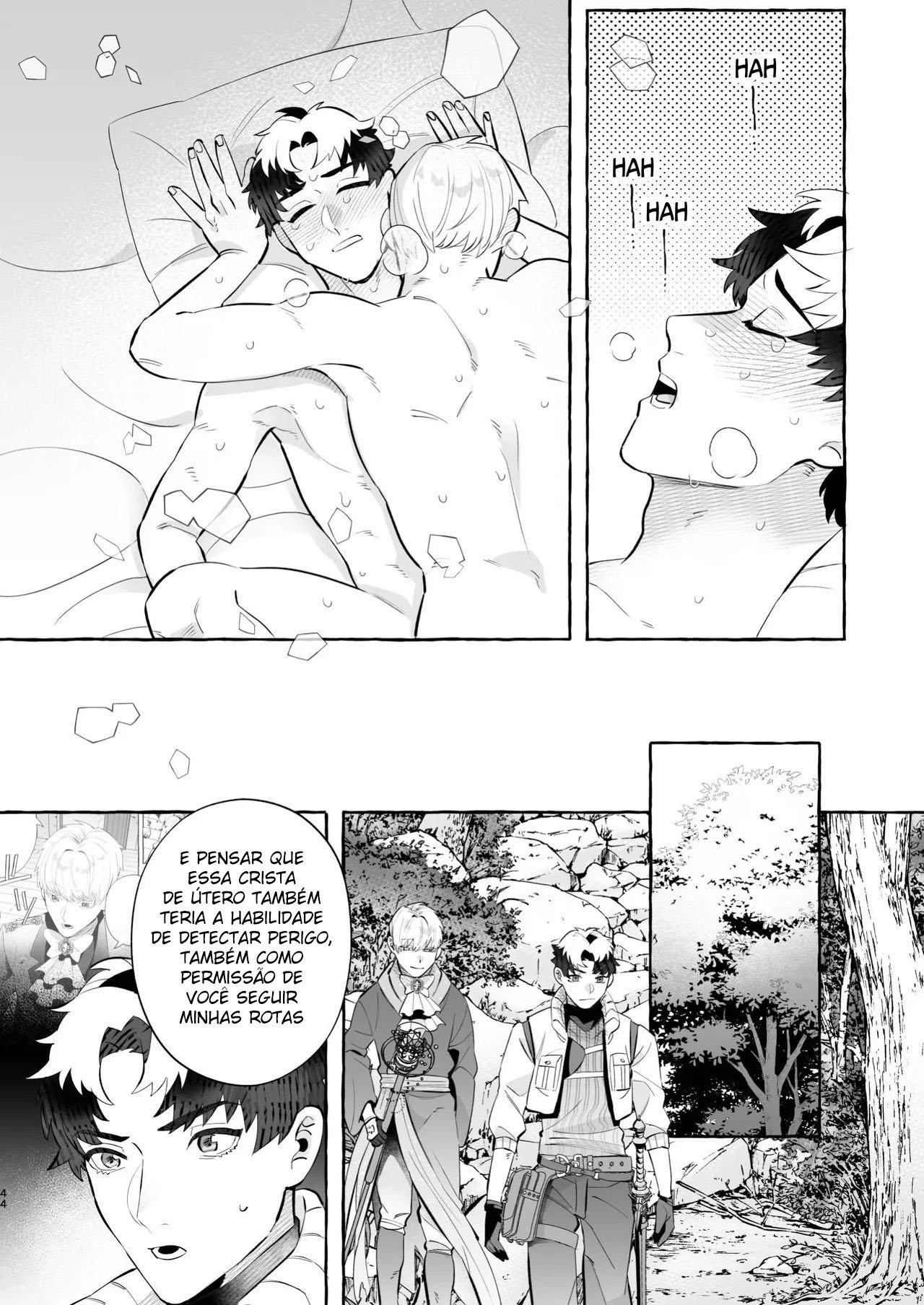 De Jeito Nenhum Eu Me Apaixonaria Por Uma Crista de Ventre ~Nunca Ouvi Falar de Um Mago Dispensado Que Se Tornou Um Yandere!~ - Página 44