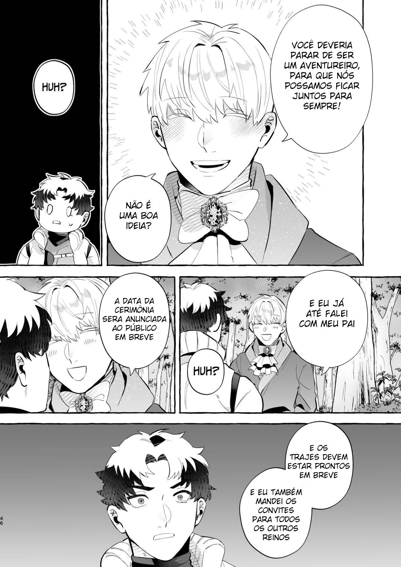 De Jeito Nenhum Eu Me Apaixonaria Por Uma Crista de Ventre ~Nunca Ouvi Falar de Um Mago Dispensado Que Se Tornou Um Yandere!~ - Página 46
