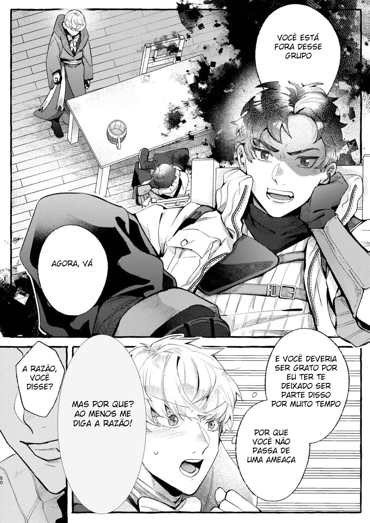 De Jeito Nenhum Eu Me Apaixonaria Por Uma Crista de Ventre ~Nunca Ouvi Falar de Um Mago Dispensado Que Se Tornou Um Yandere!~ - Página 50