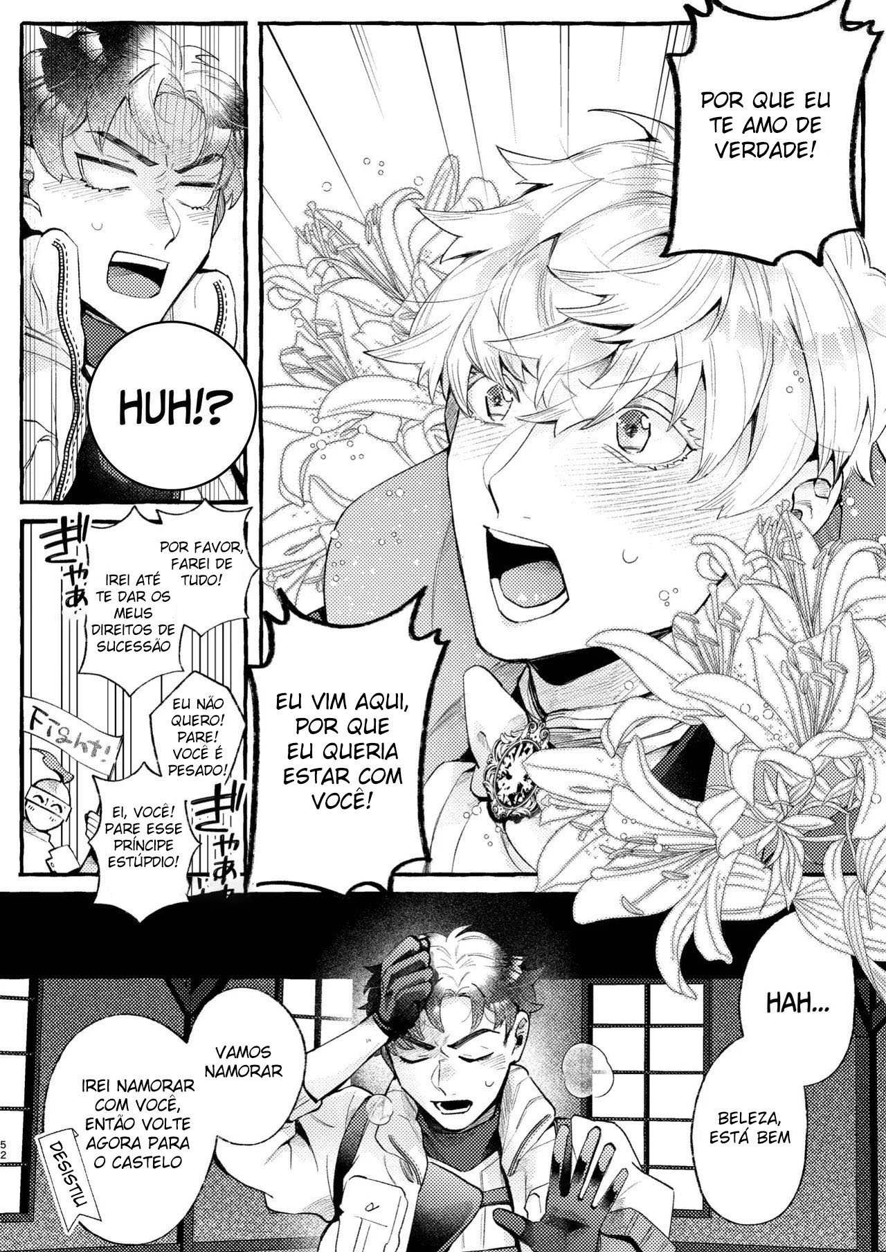 De Jeito Nenhum Eu Me Apaixonaria Por Uma Crista de Ventre ~Nunca Ouvi Falar de Um Mago Dispensado Que Se Tornou Um Yandere!~ - Página 52
