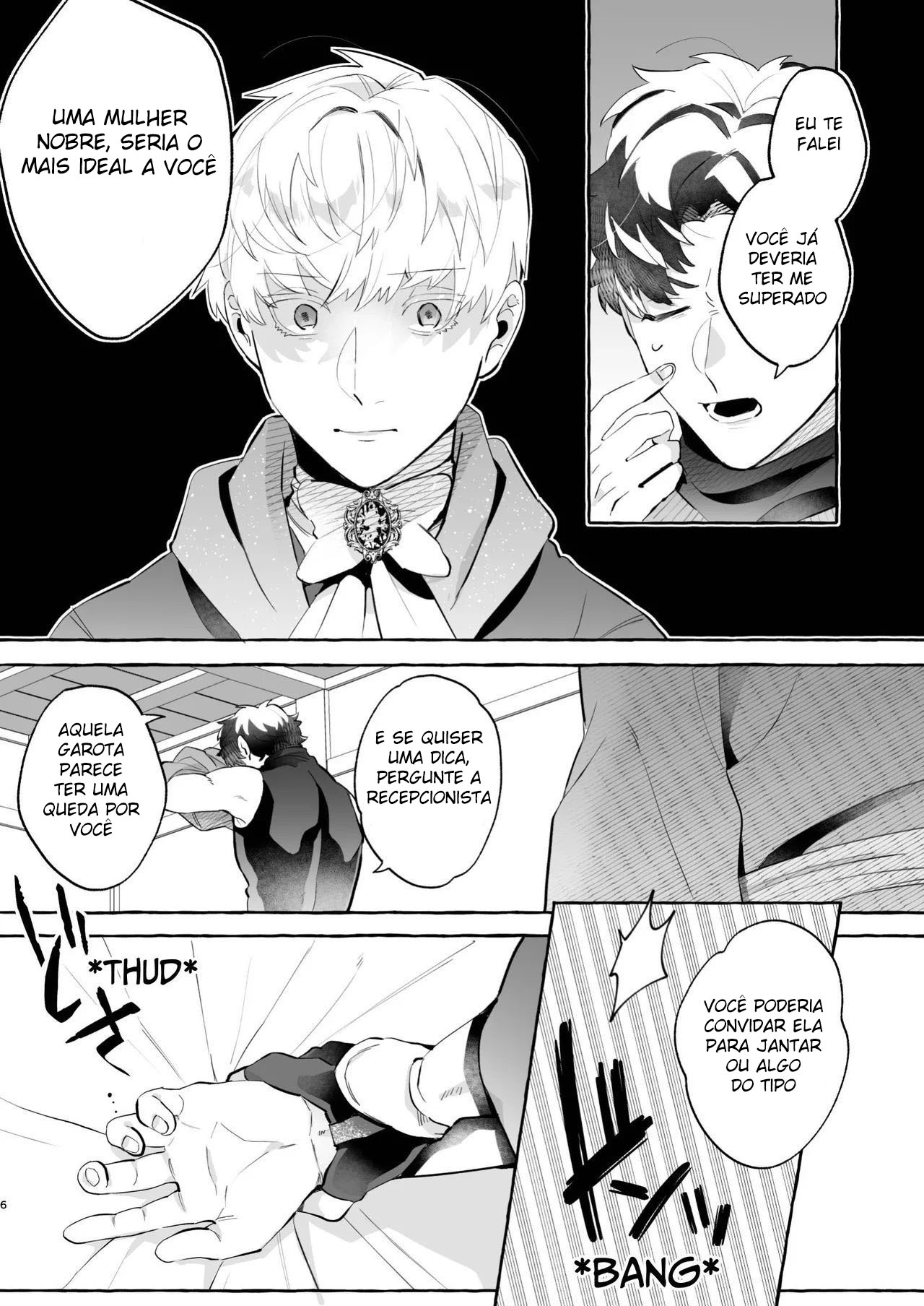 De Jeito Nenhum Eu Me Apaixonaria Por Uma Crista de Ventre ~Nunca Ouvi Falar de Um Mago Dispensado Que Se Tornou Um Yandere!~ - Página 6