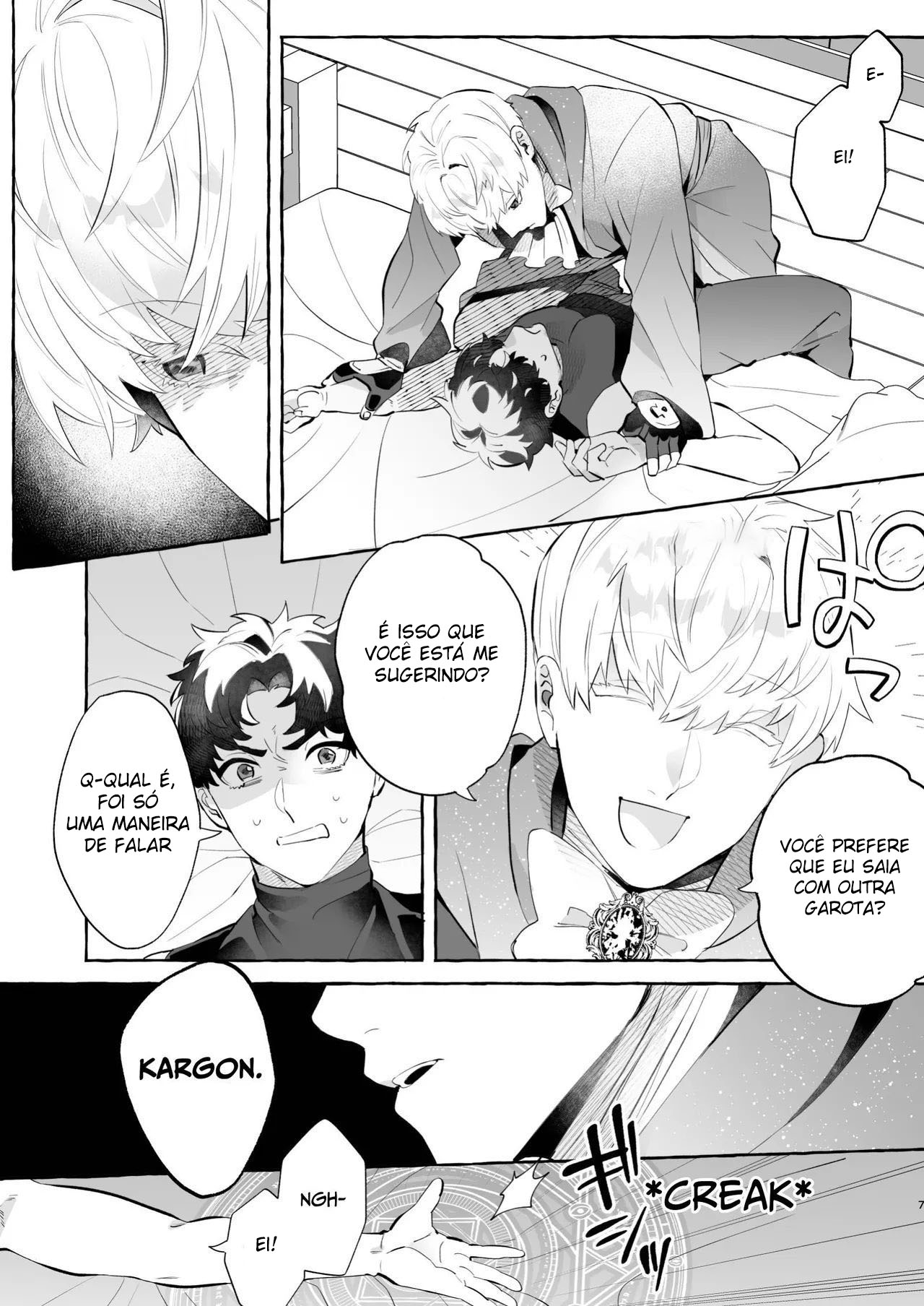 De Jeito Nenhum Eu Me Apaixonaria Por Uma Crista de Ventre ~Nunca Ouvi Falar de Um Mago Dispensado Que Se Tornou Um Yandere!~ - Página 7