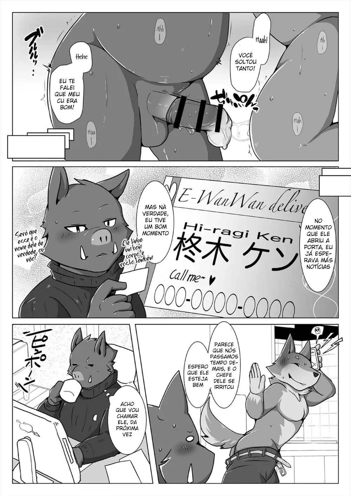 Ecchi Na Wanwan Delivery - Página 17