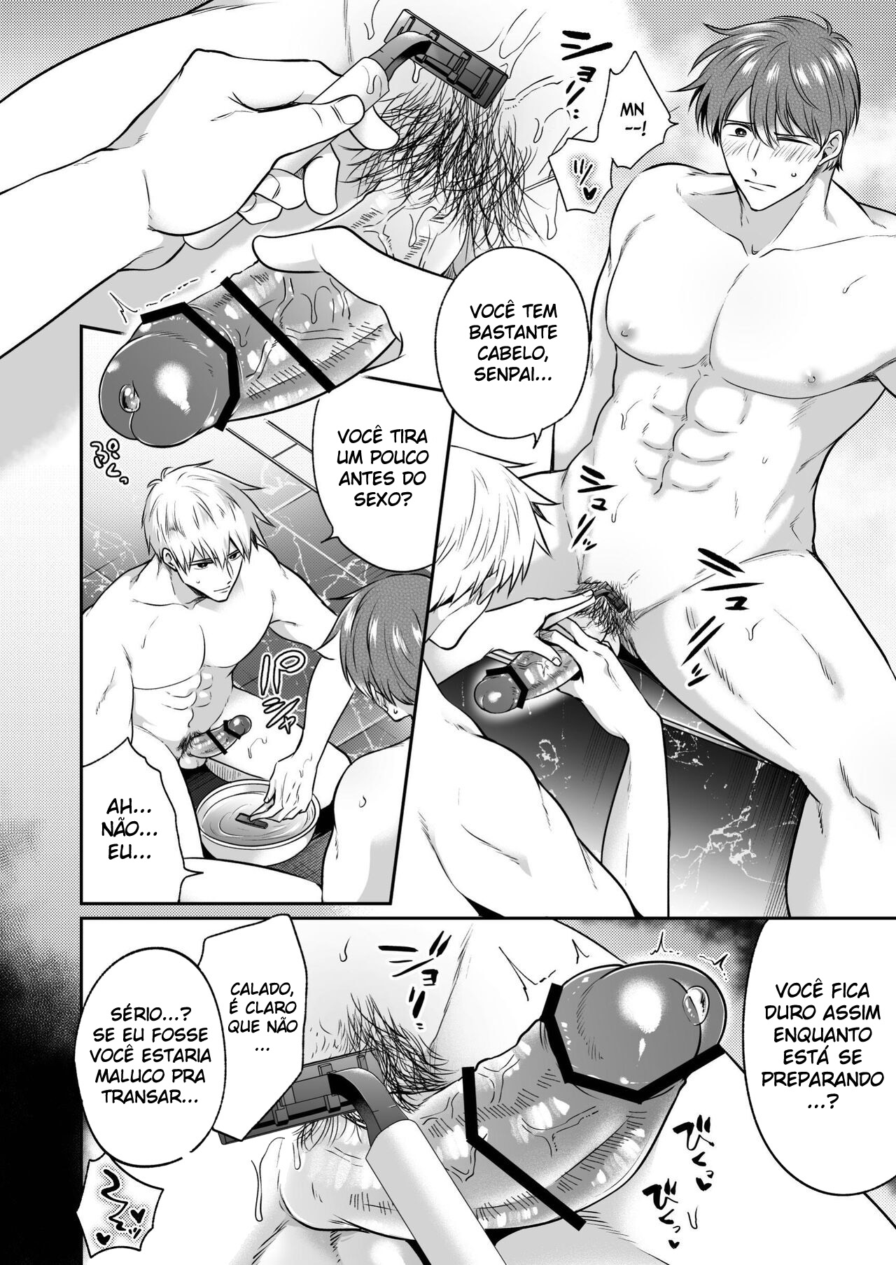Encontro de Homens Assalariados Em Um Motel 7 ~ Acabando com A Mente Do Meu Kouhai ~ - Página 10