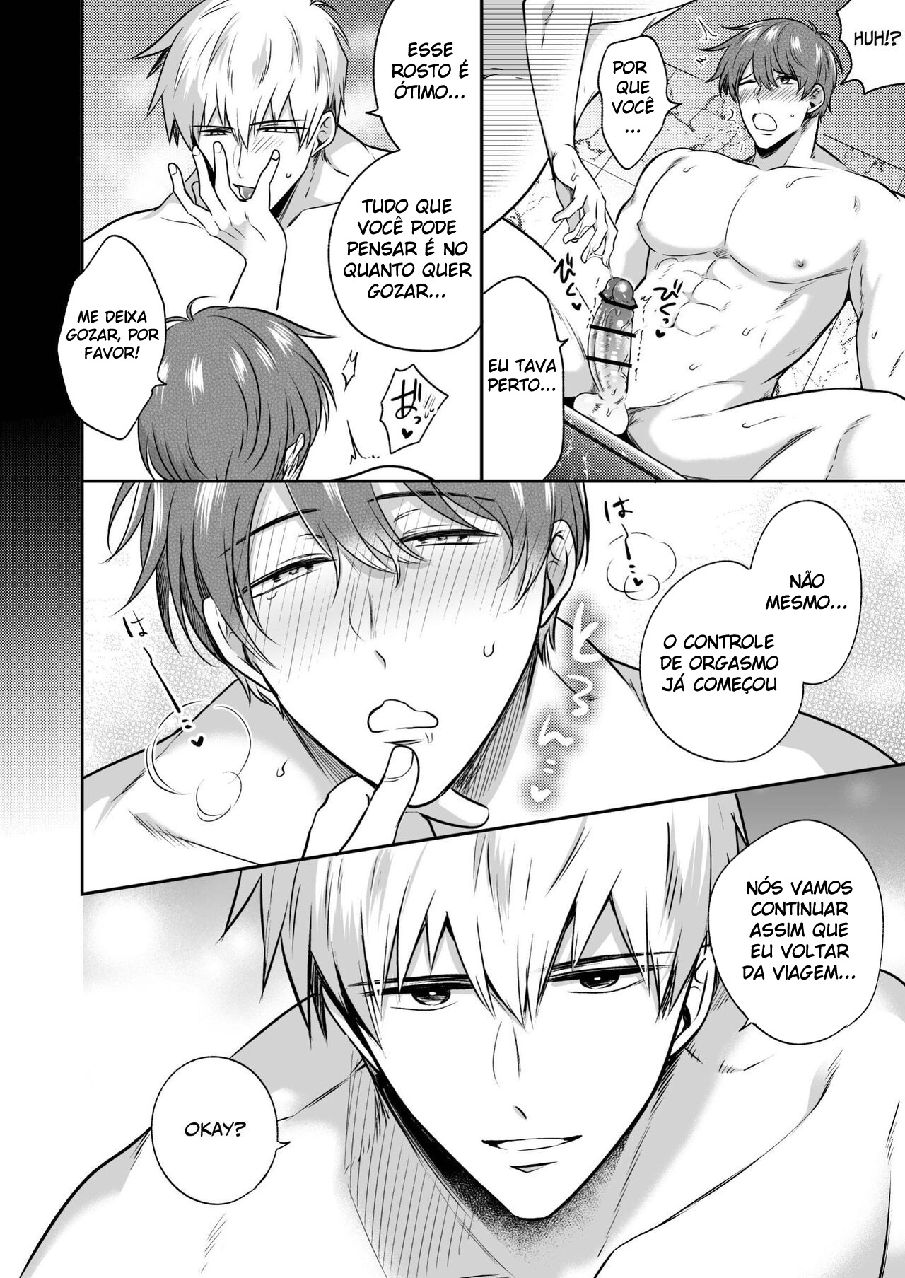 Encontro de Homens Assalariados Em Um Motel 7 ~ Acabando com A Mente Do Meu Kouhai ~ - Página 14