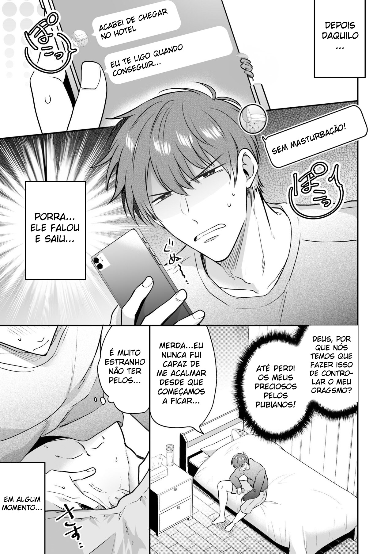 Encontro de Homens Assalariados Em Um Motel 7 ~ Acabando com A Mente Do Meu Kouhai ~ - Página 15