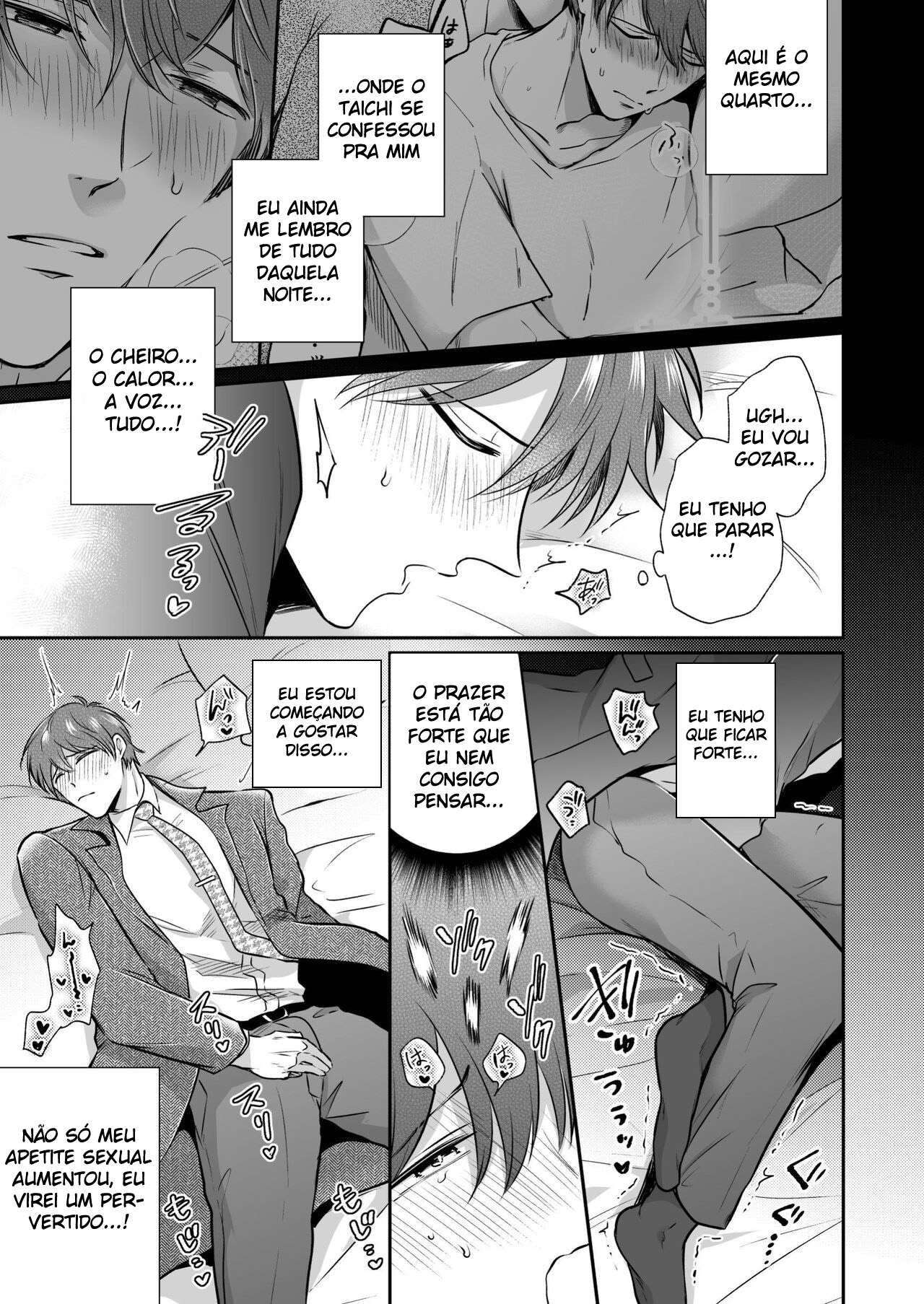 Encontro de Homens Assalariados Em Um Motel 7 ~ Acabando com A Mente Do Meu Kouhai ~ - Página 27