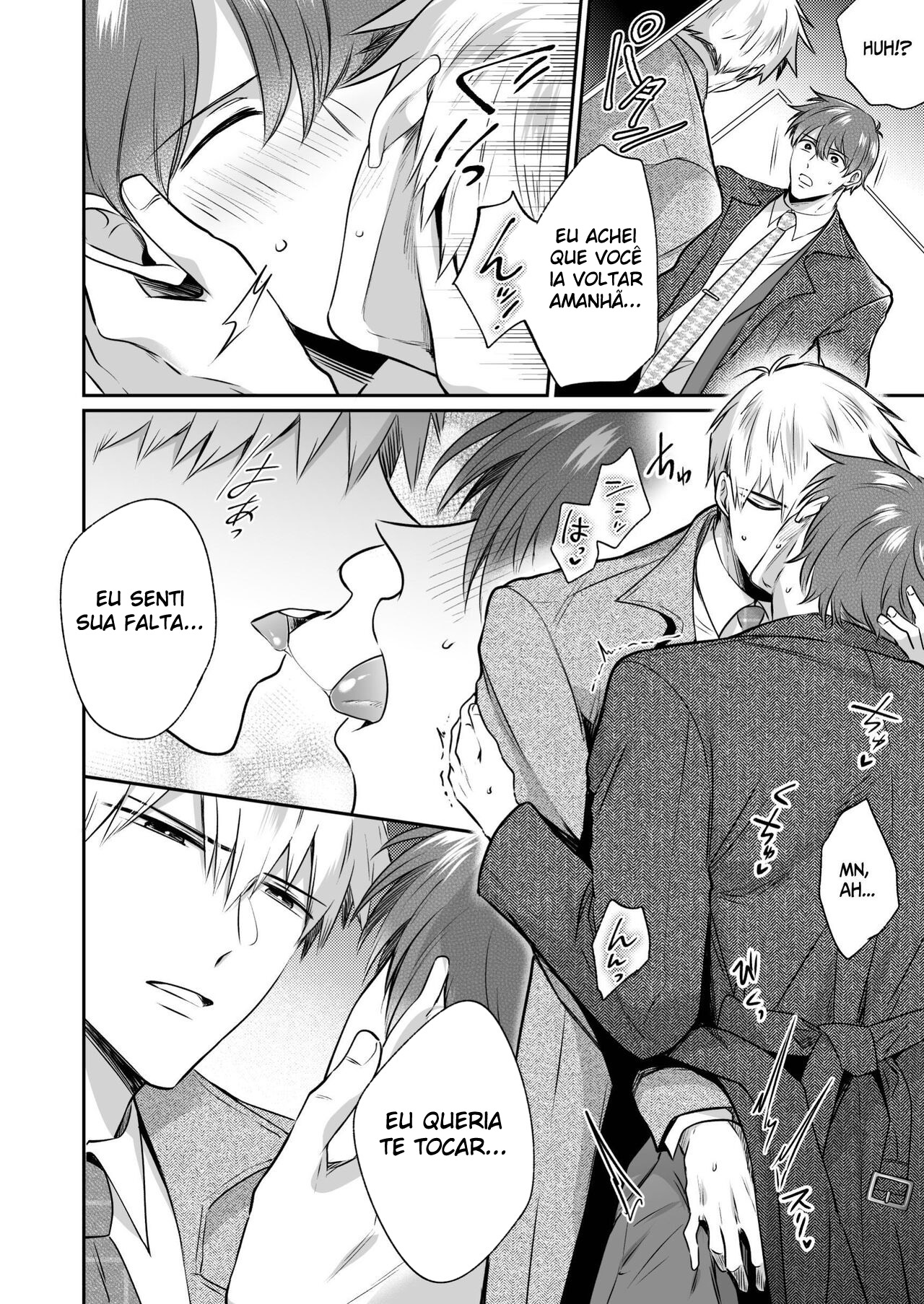 Encontro de Homens Assalariados Em Um Motel 7 ~ Acabando com A Mente Do Meu Kouhai ~ - Página 30