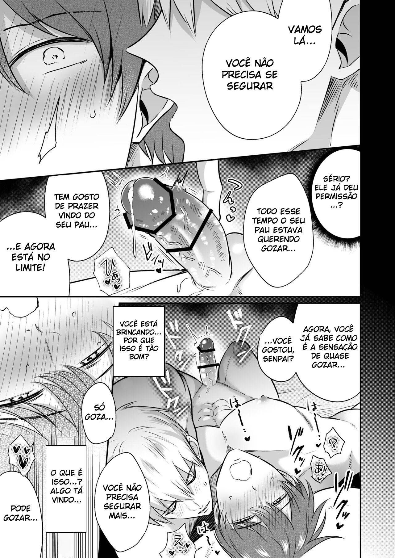 Encontro de Homens Assalariados Em Um Motel 7 ~ Acabando com A Mente Do Meu Kouhai ~ - Página 35