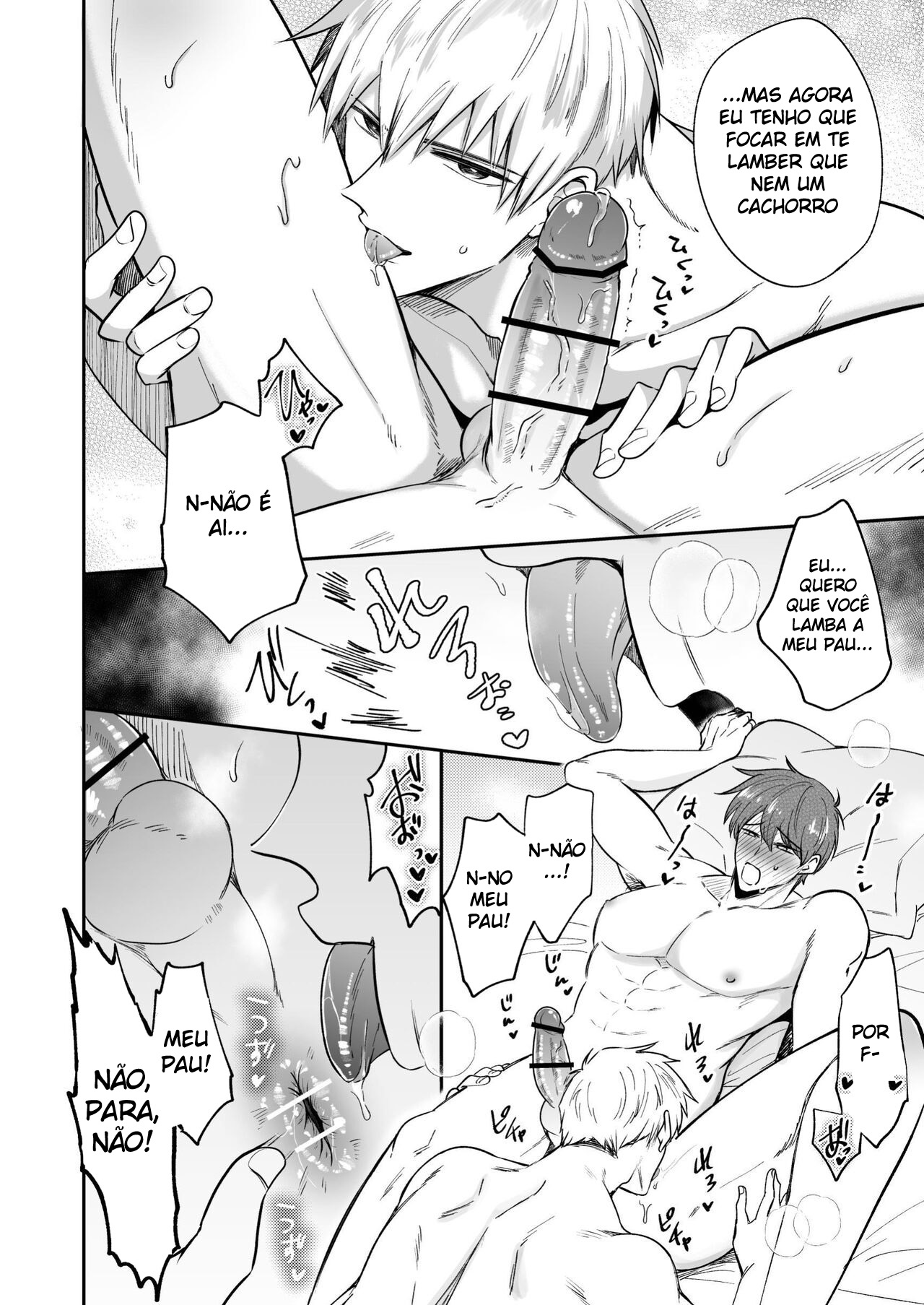 Encontro de Homens Assalariados Em Um Motel 7 ~ Acabando com A Mente Do Meu Kouhai ~ - Página 38