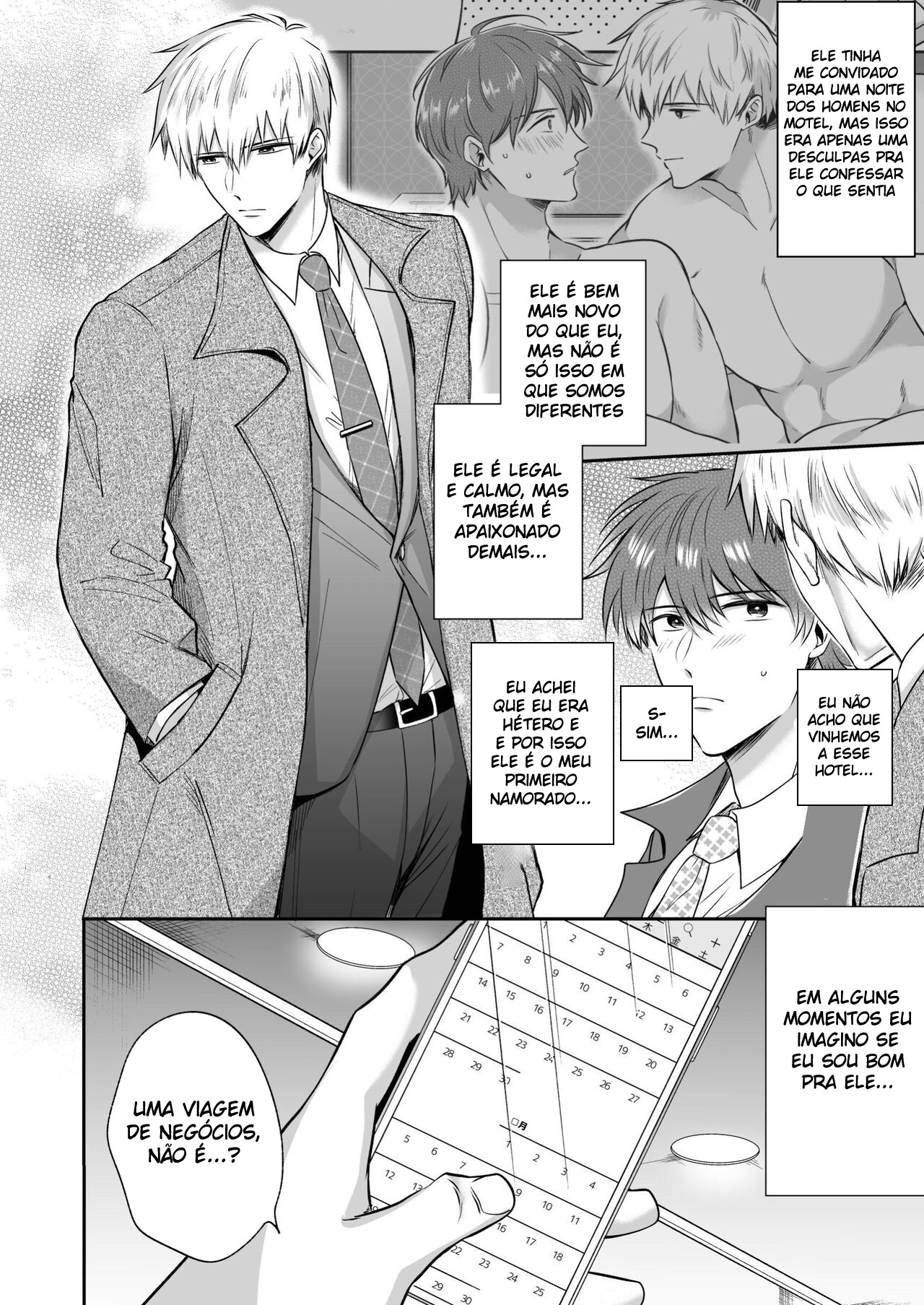 Encontro de Homens Assalariados Em Um Motel 7 ~ Acabando com A Mente Do Meu Kouhai ~ - Página 4