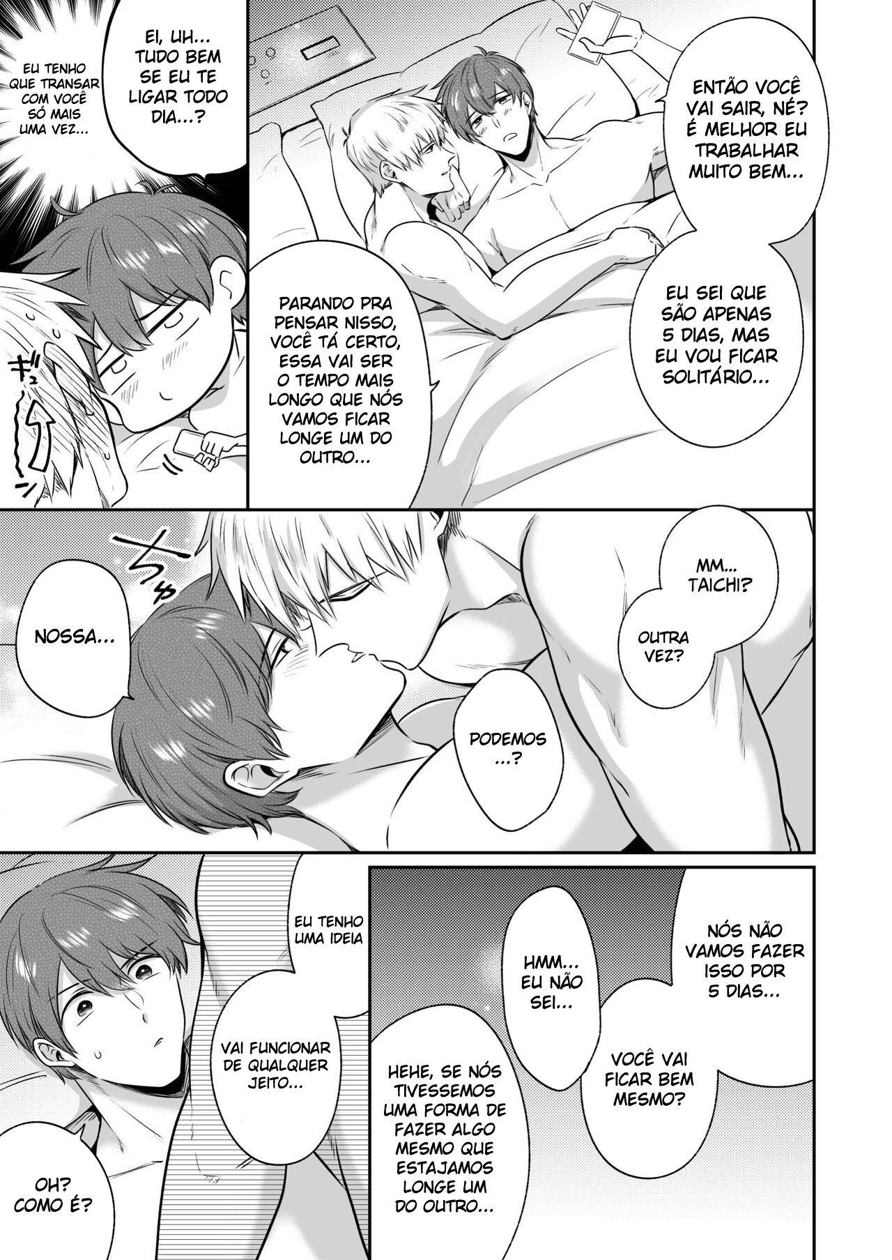 Encontro de Homens Assalariados Em Um Motel 7 ~ Acabando com A Mente Do Meu Kouhai ~ - Página 5