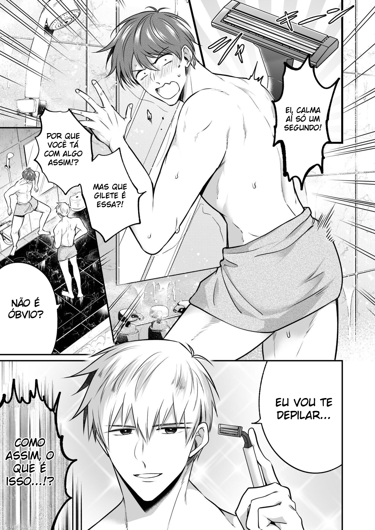Encontro de Homens Assalariados Em Um Motel 7 ~ Acabando com A Mente Do Meu Kouhai ~ - Página 7