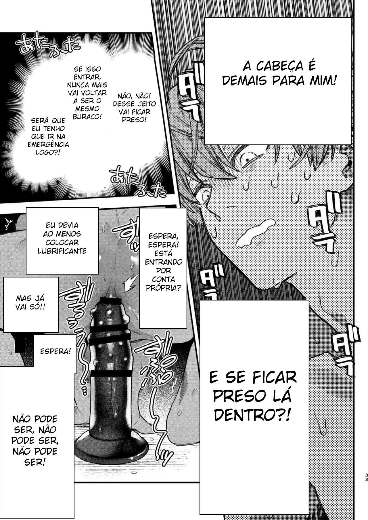 Está Chovendo, e eu Tenho Tempo Para Matar, Então Vou me Masturbar Como um Louco - Página 32