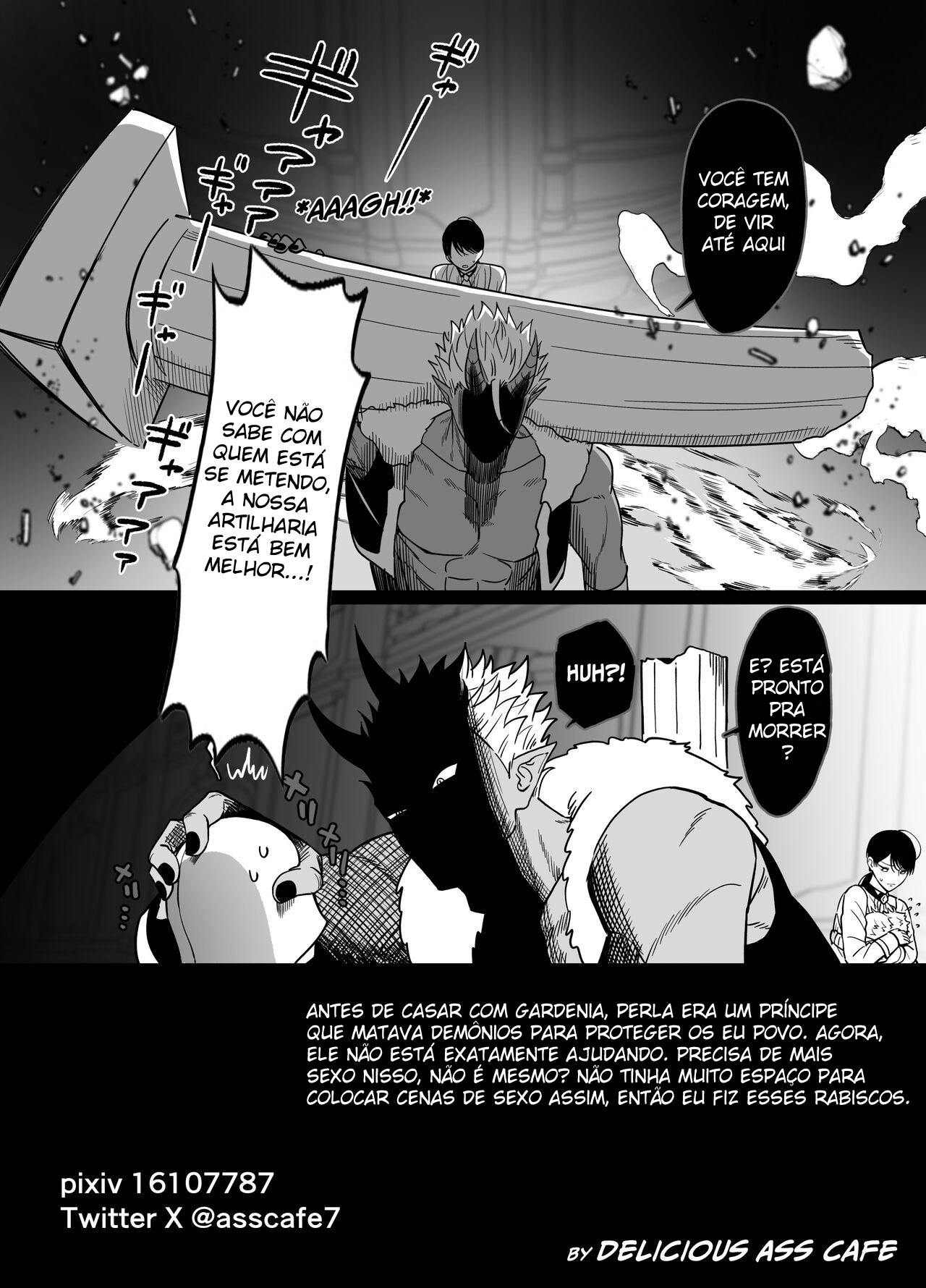 Eu Recebi um Prazer Inimaginável de um Orc… - Página 42