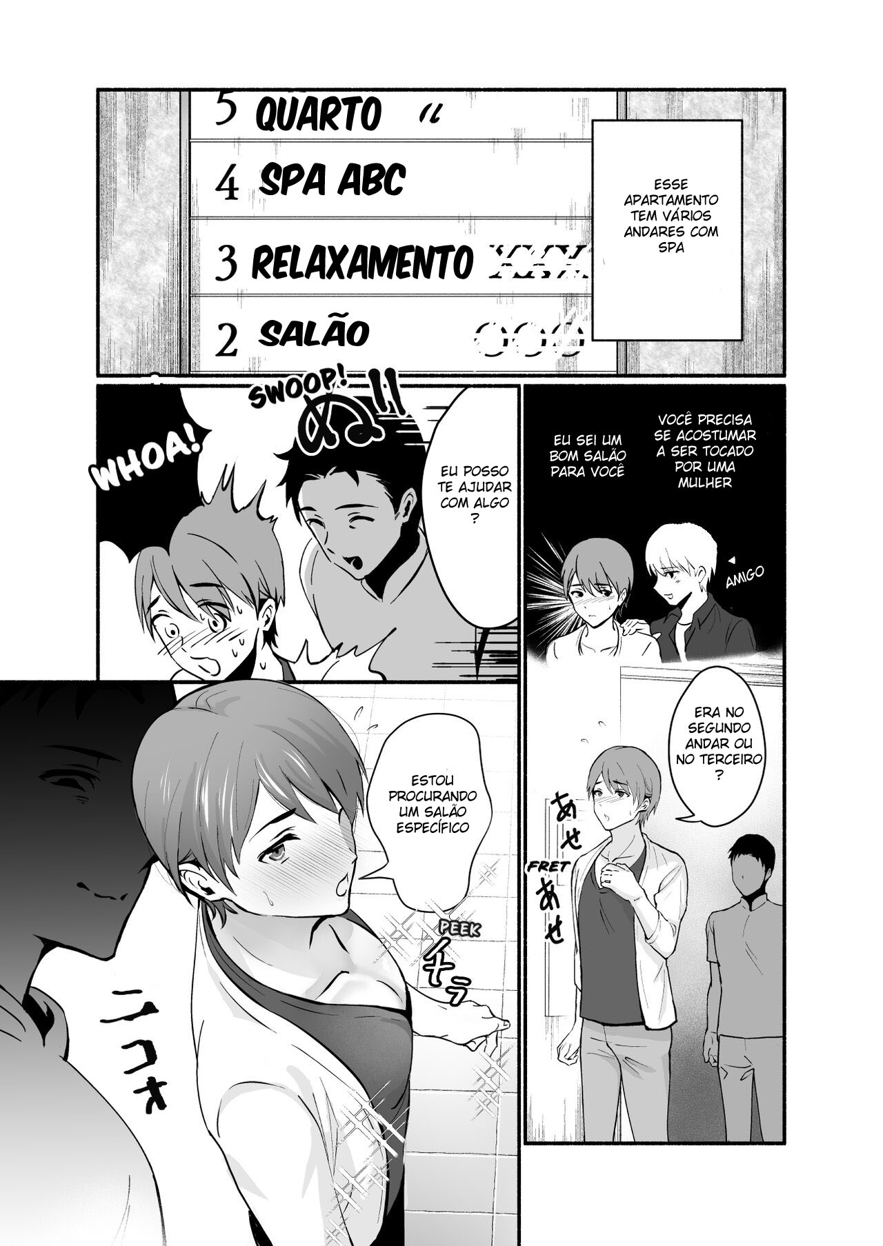 Fisgado em um Salão de Femgasm - Página 3