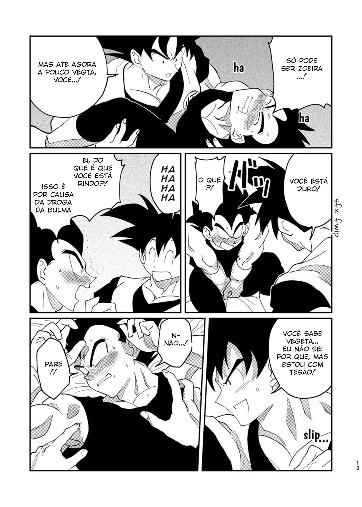 Goku e Vegeta Boys Love - Página 12