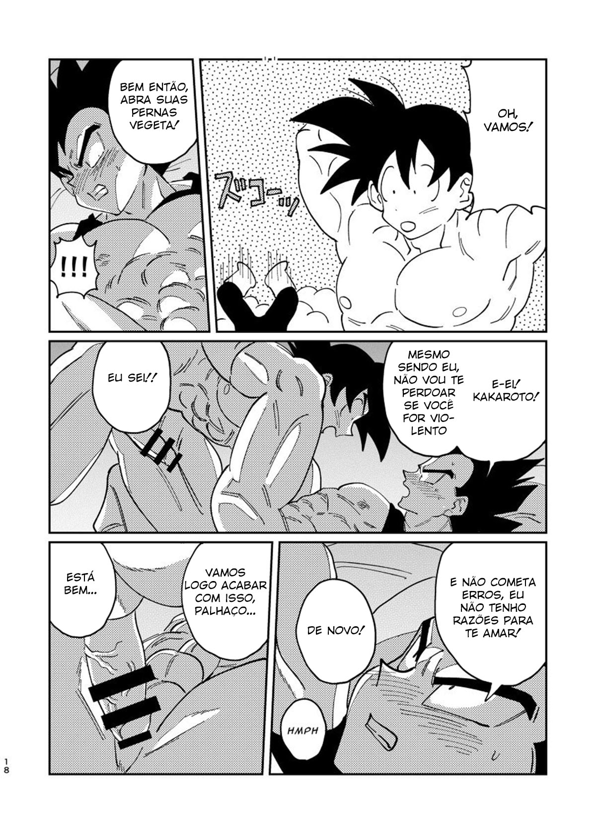 Goku e Vegeta Boys Love - Página 17