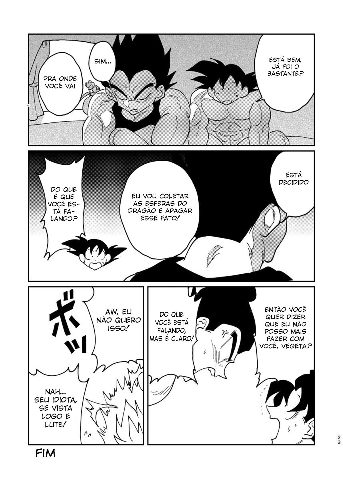 Goku e Vegeta Boys Love - Página 22