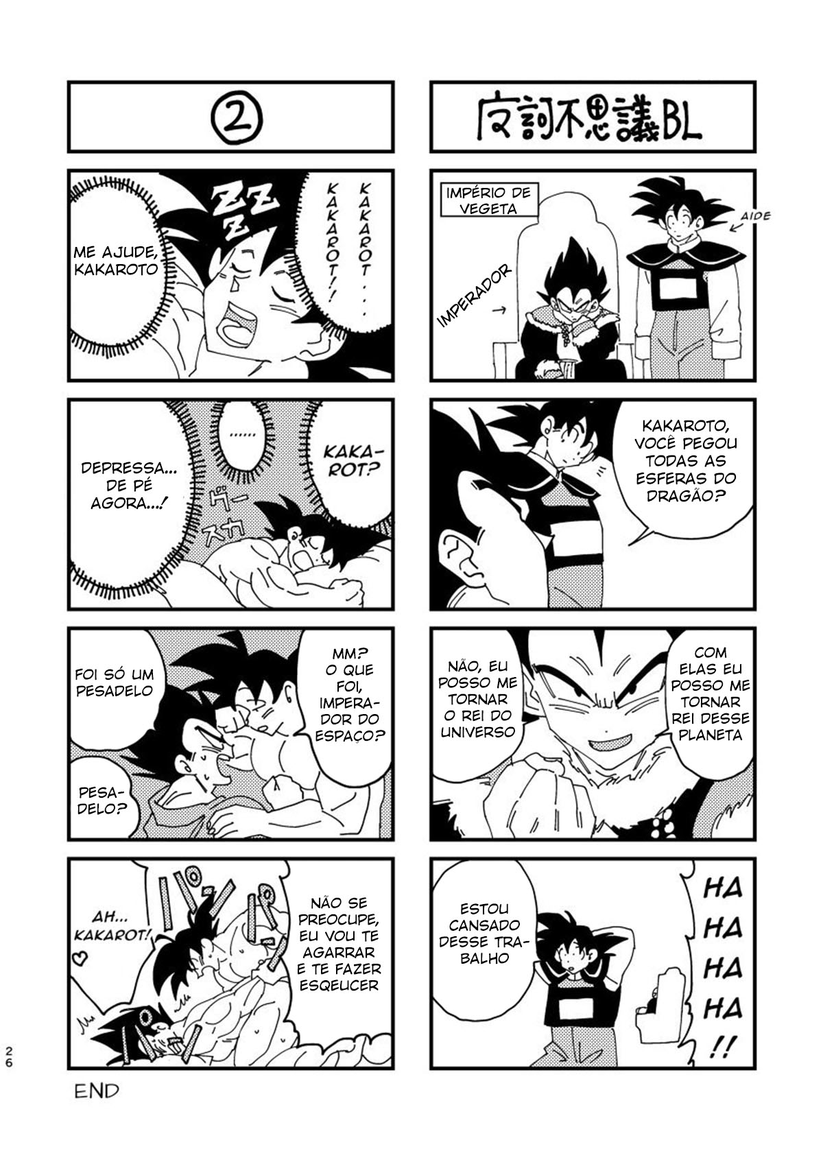 Goku e Vegeta Boys Love - Página 23