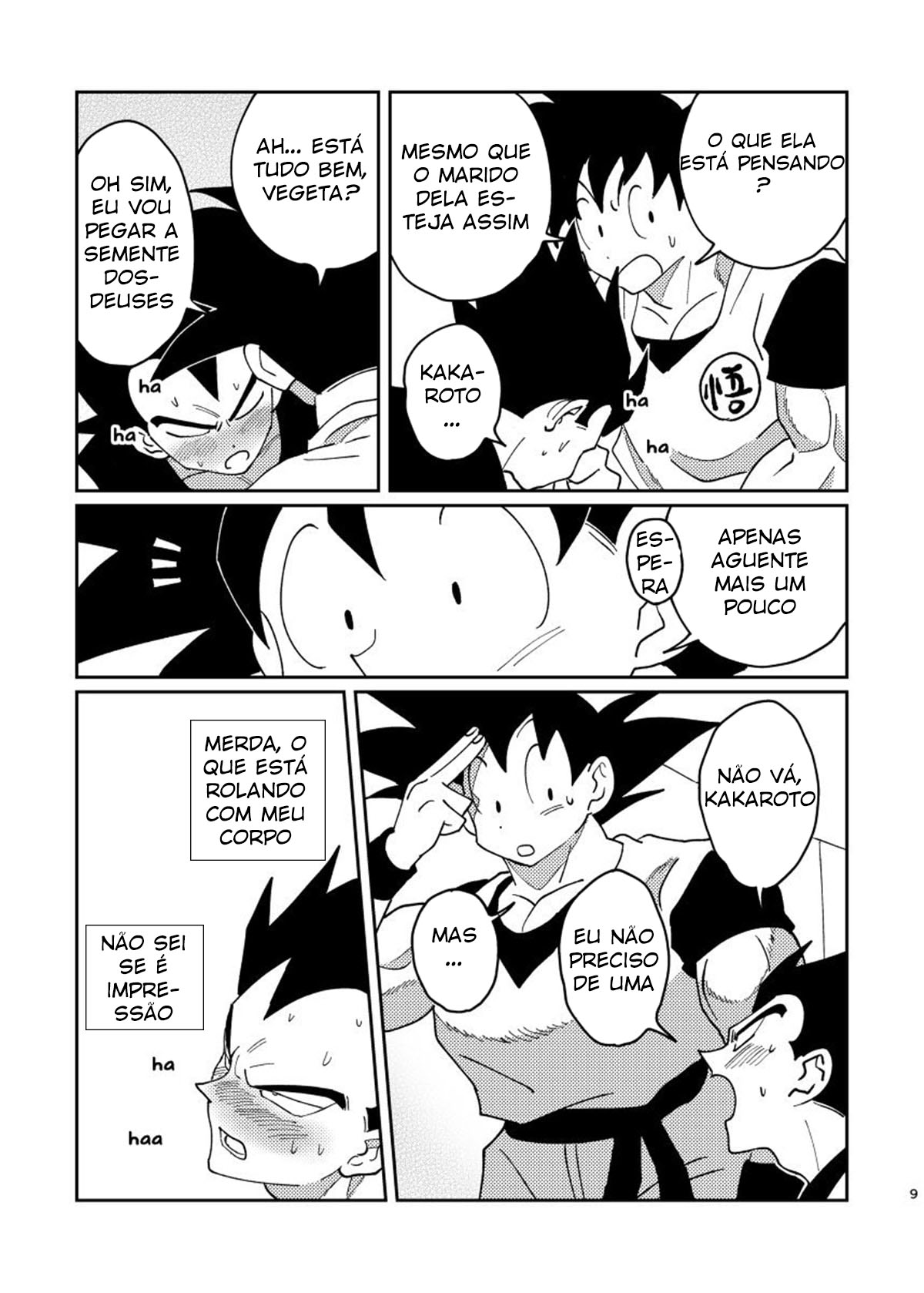 Goku e Vegeta Boys Love - Página 8