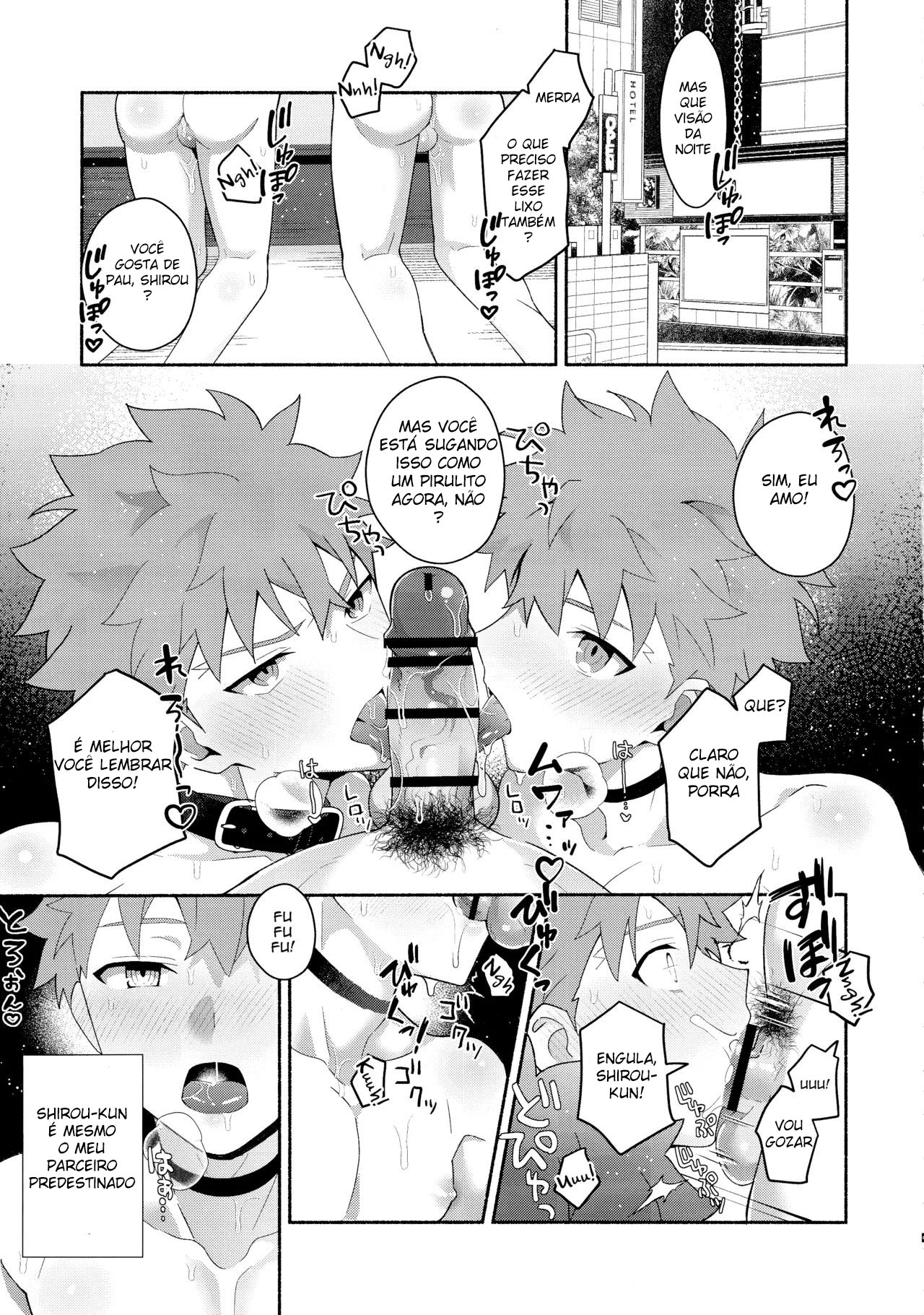 Hipnotizando Shirou Emiya e Senji Muramasa - Página 3