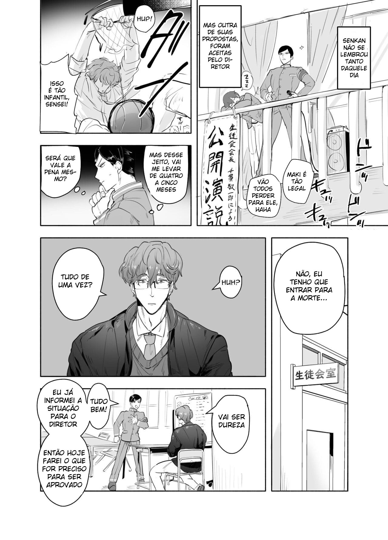 Keiichirou Se Veste de Cosplay de Enfermeira para um Professor Pervertido na Sala do Conselho Estudantil! - Página 17