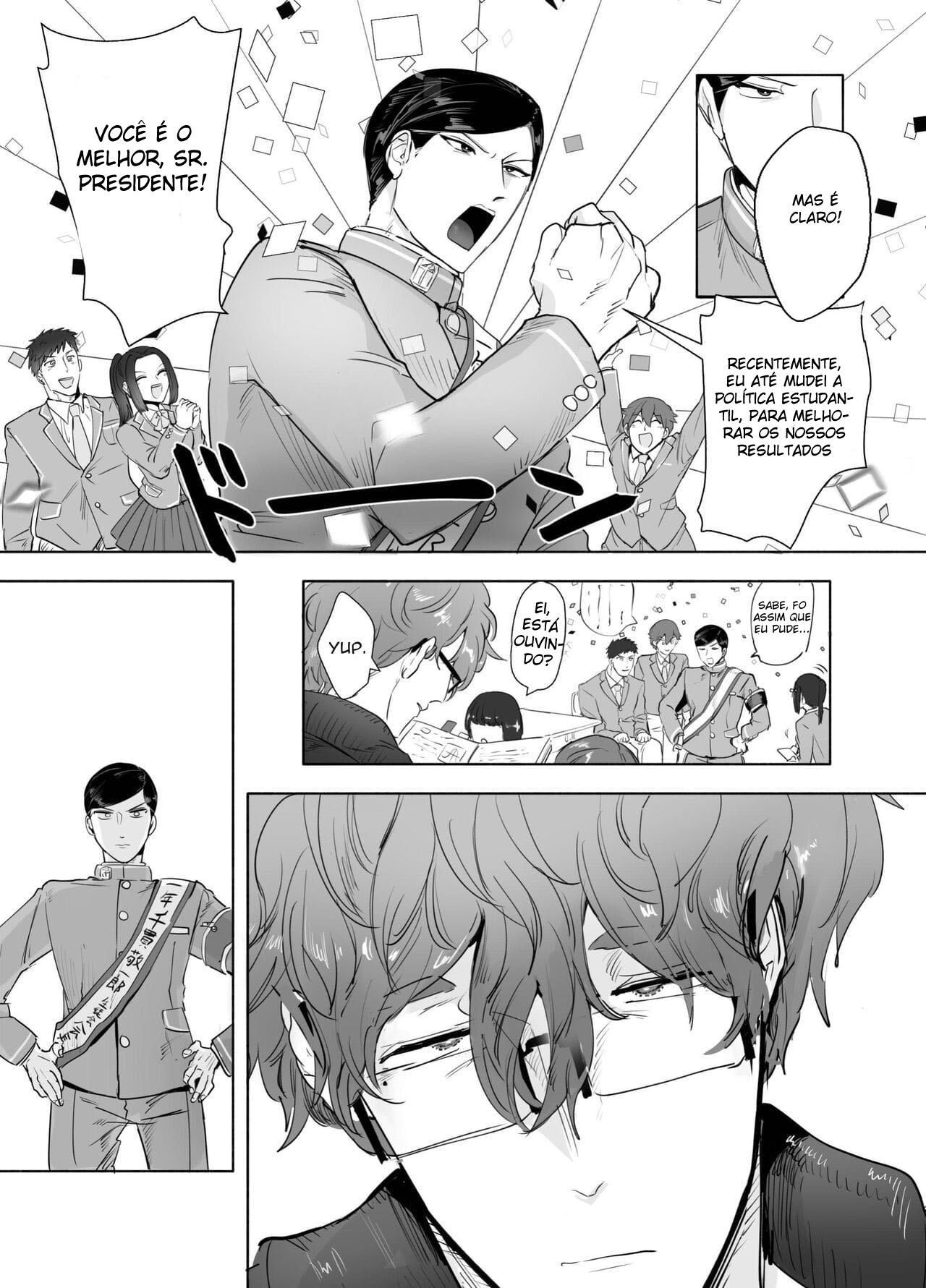 Keiichirou Se Veste de Cosplay de Enfermeira para um Professor Pervertido na Sala do Conselho Estudantil! - Página 27