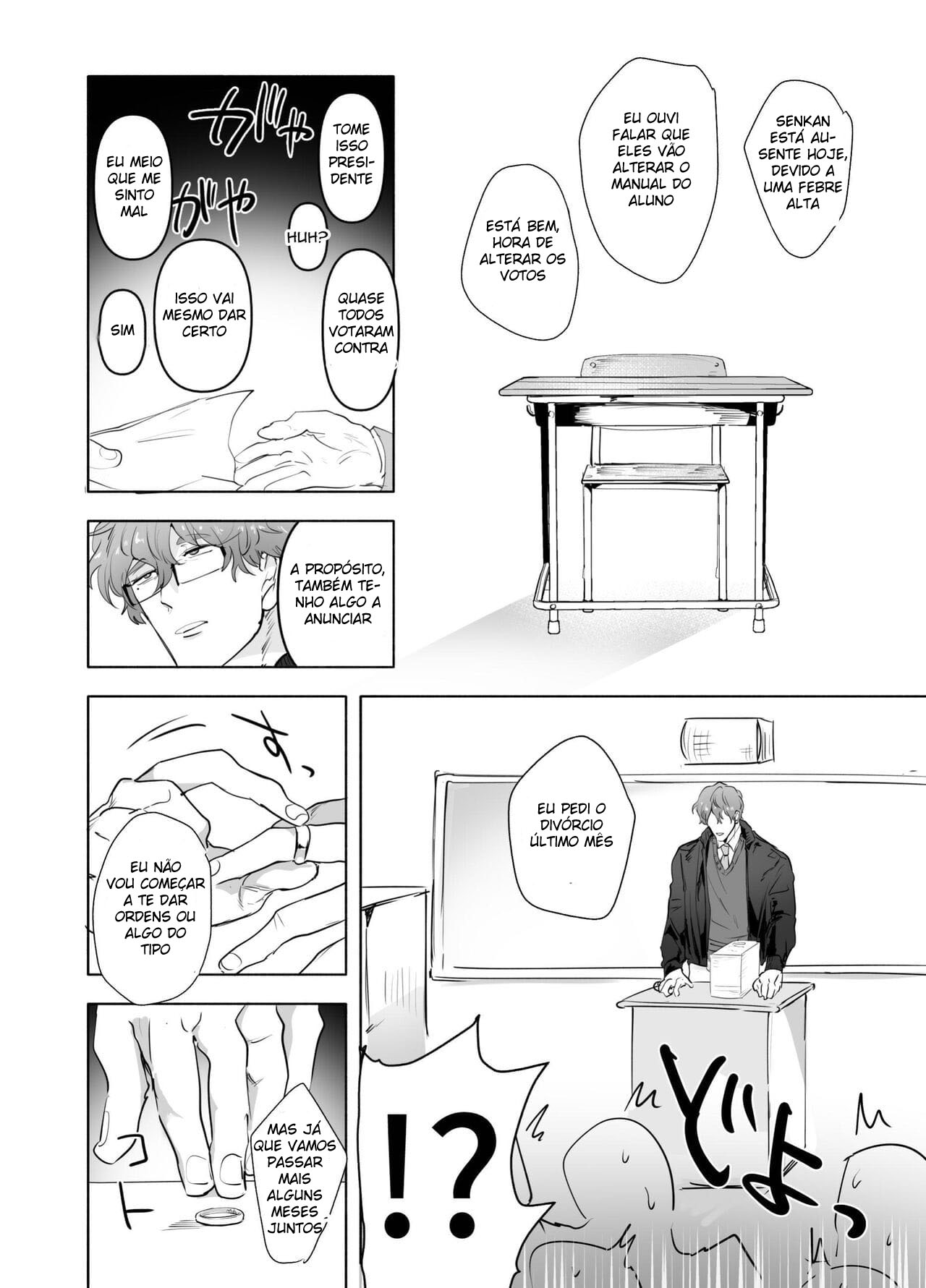 Keiichirou Se Veste de Cosplay de Enfermeira para um Professor Pervertido na Sala do Conselho Estudantil! - Página 41