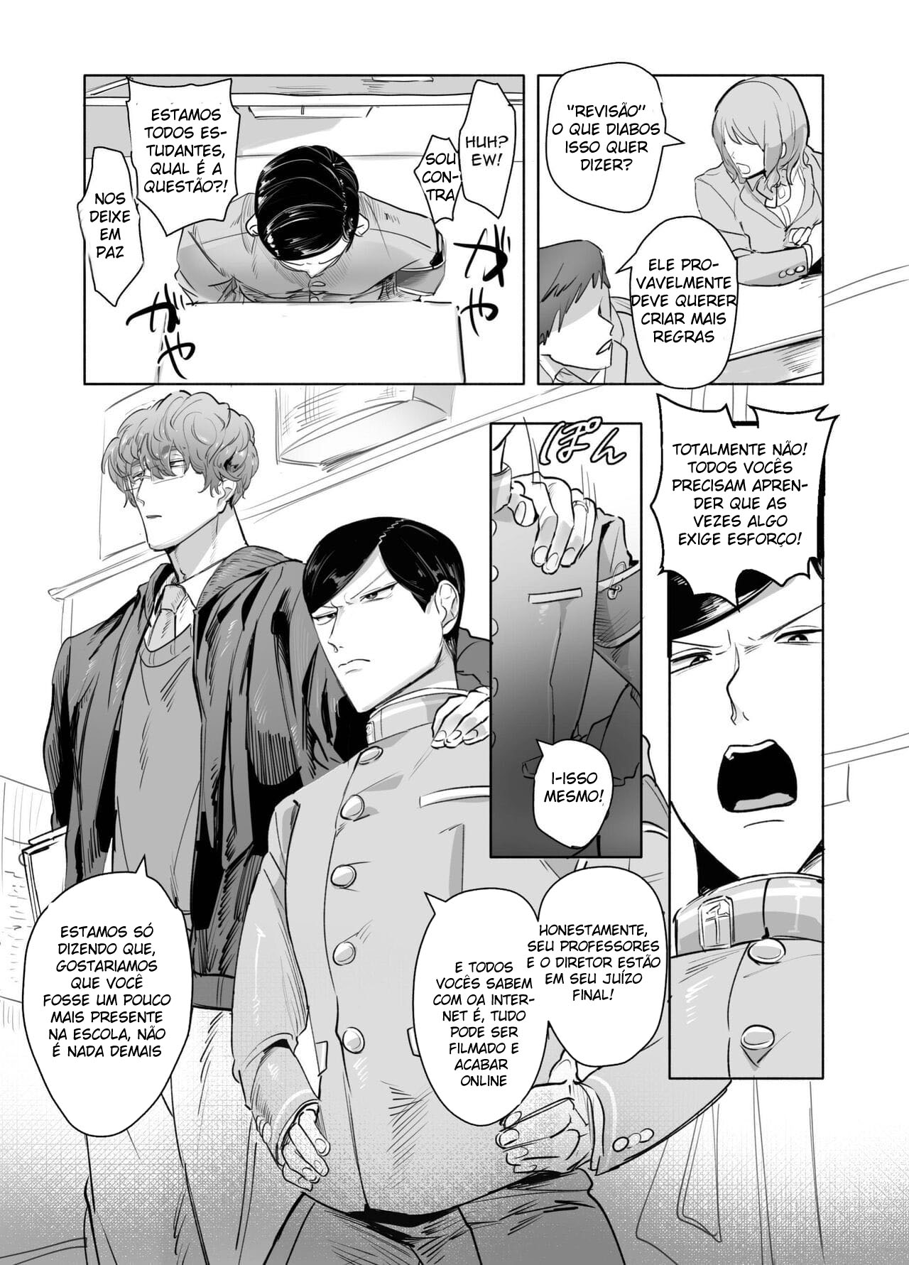 Keiichirou Se Veste de Cosplay de Enfermeira para um Professor Pervertido na Sala do Conselho Estudantil! - Página 5